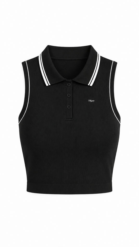 Women's Polo Tank Top