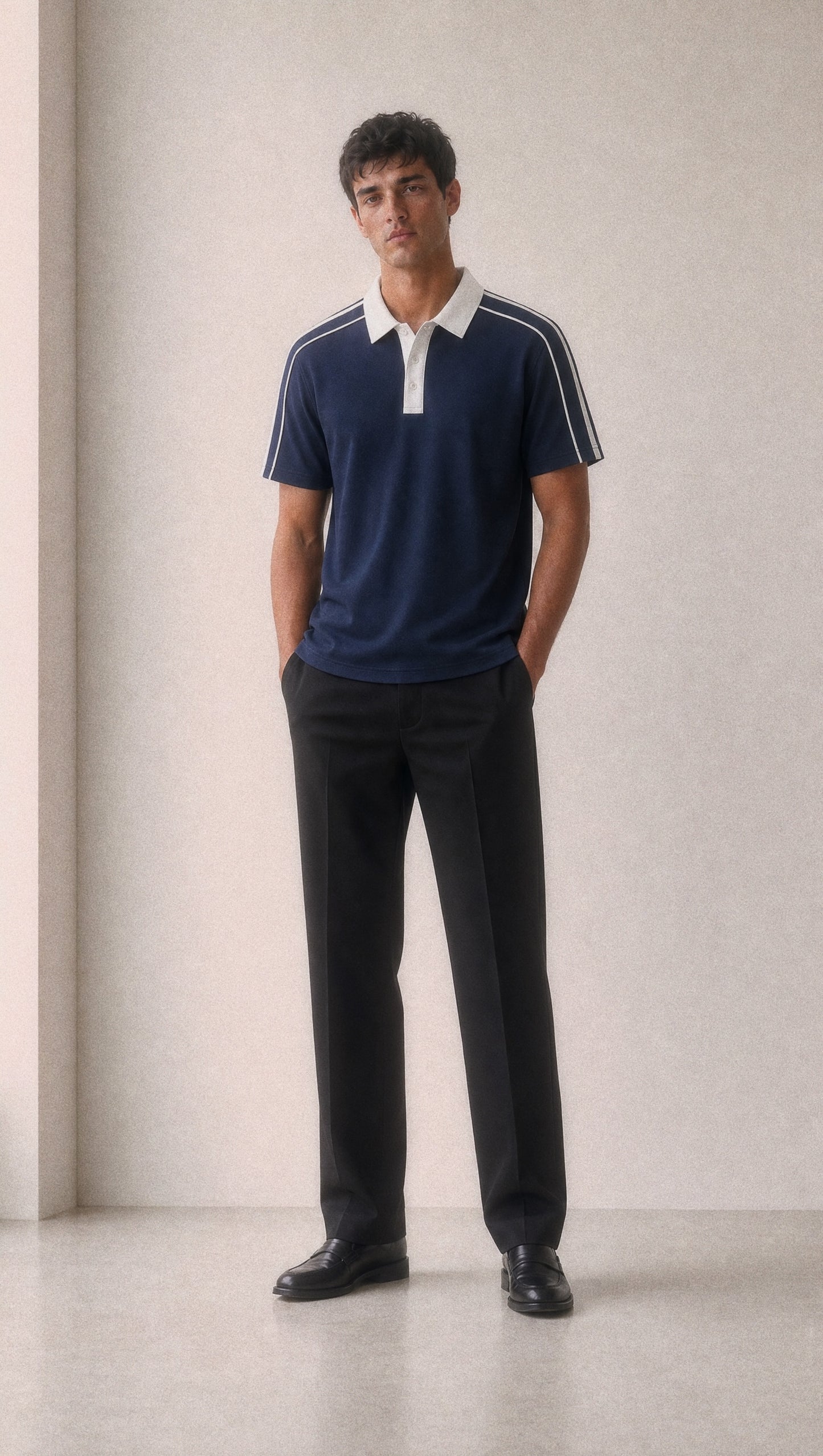 Contrast Polo