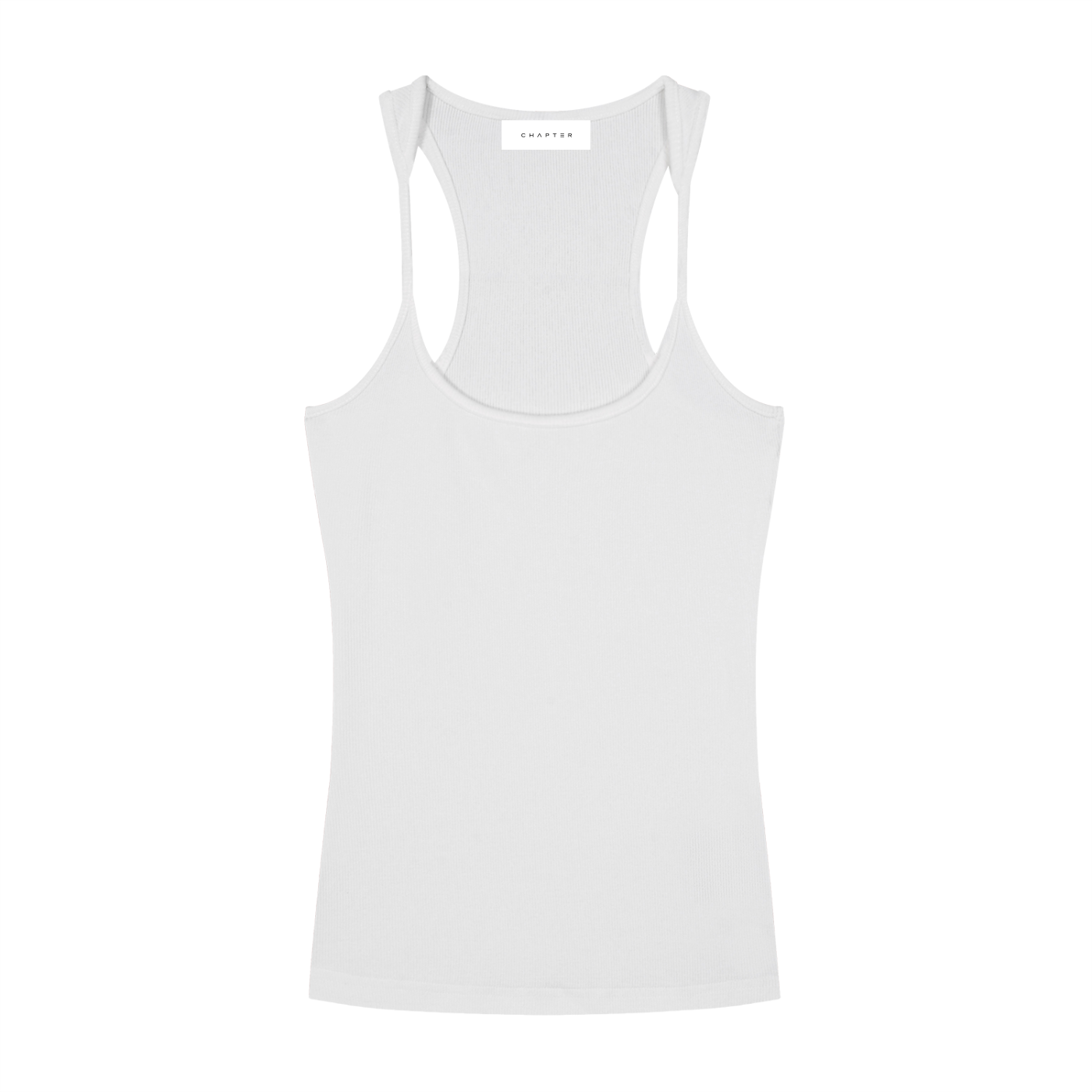 Slim Fit Ribbed Racerback Tank Top
