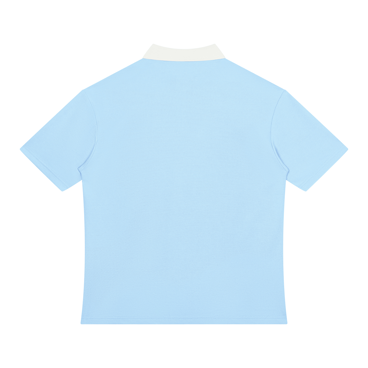 Contrast Quarter-Zip Polo