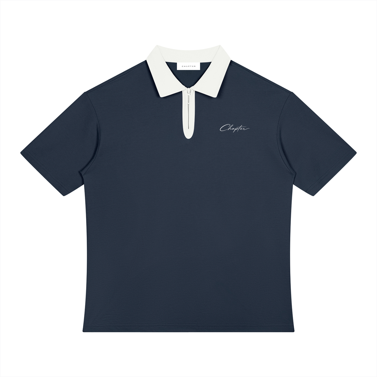 Essential Colorblock Quarter-Zip Polo