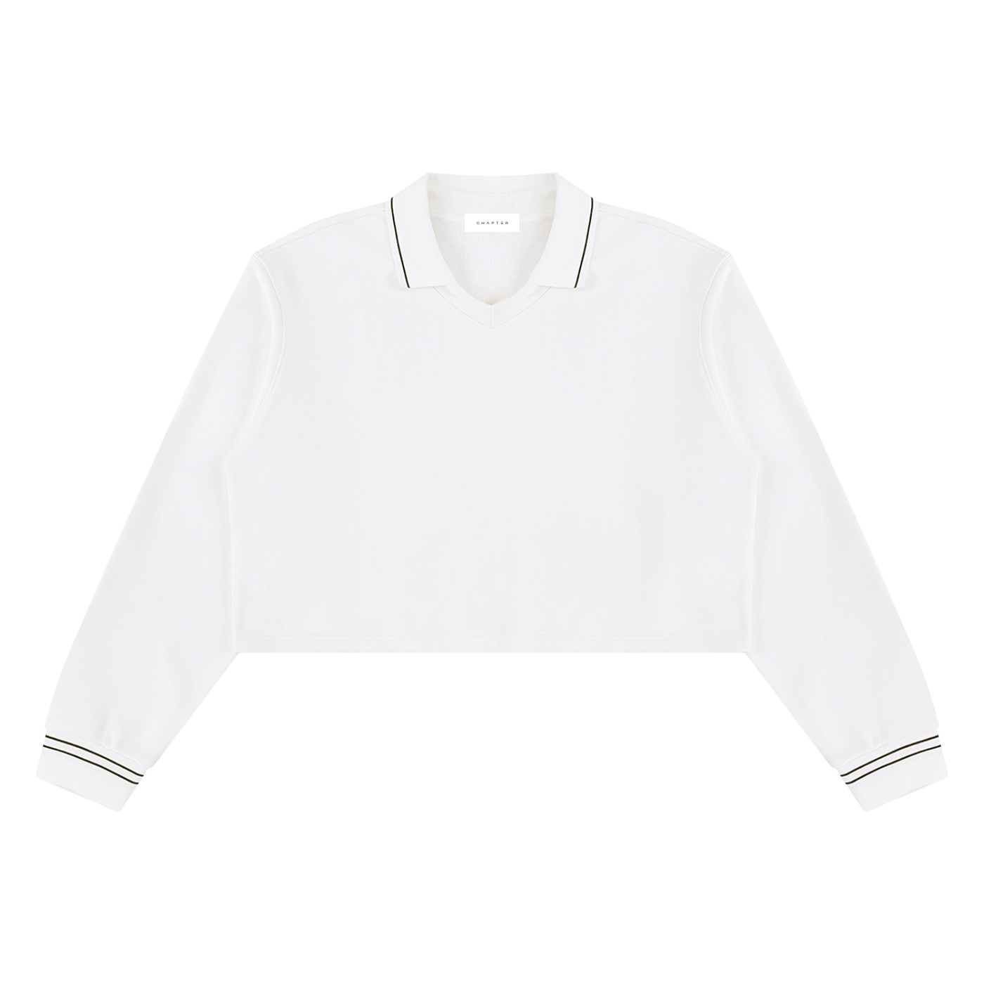 Women’s Crop Collared Sweatshirt
