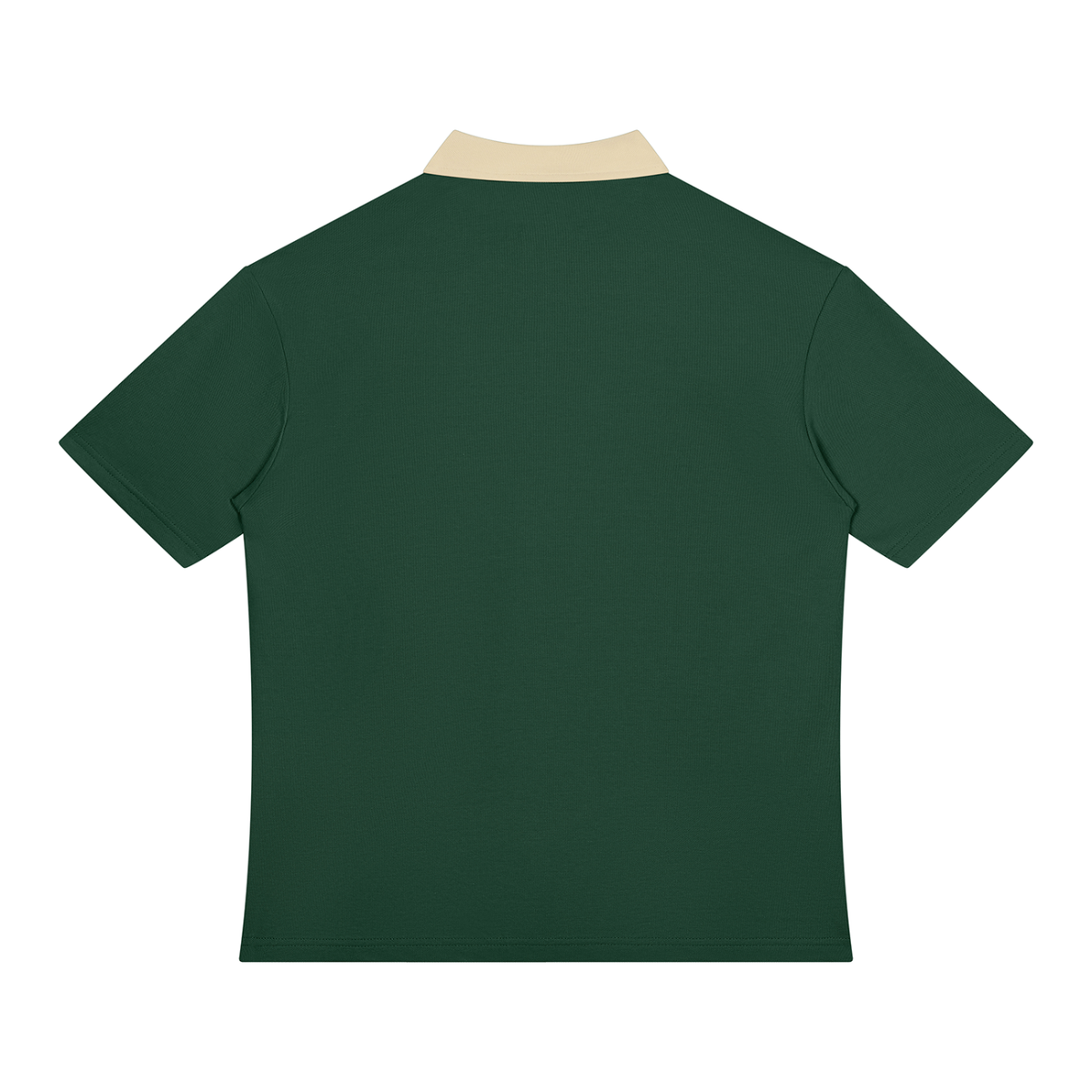 Contrast Quarter-Zip Polo