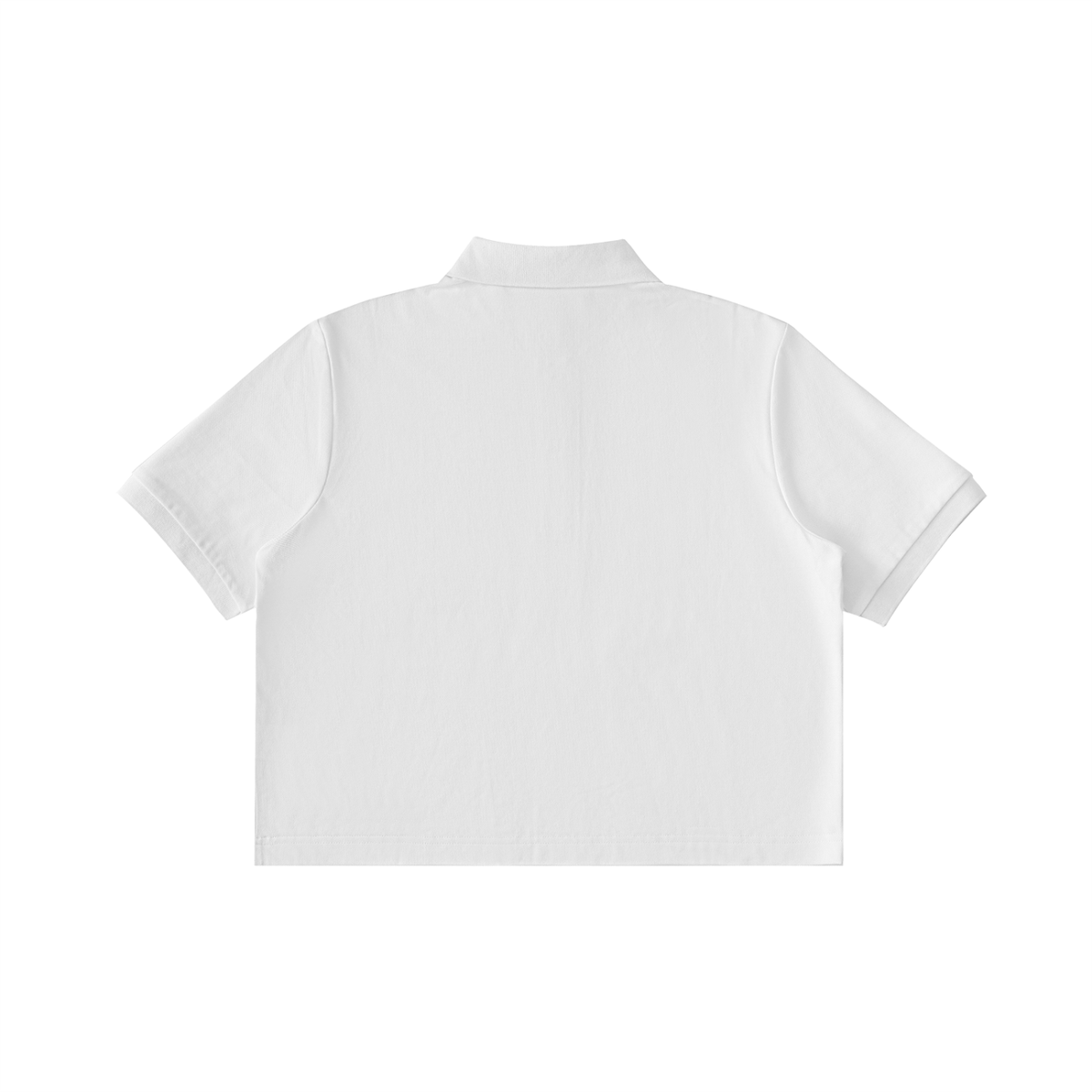 Essential Fitted Womens Cropped Polo