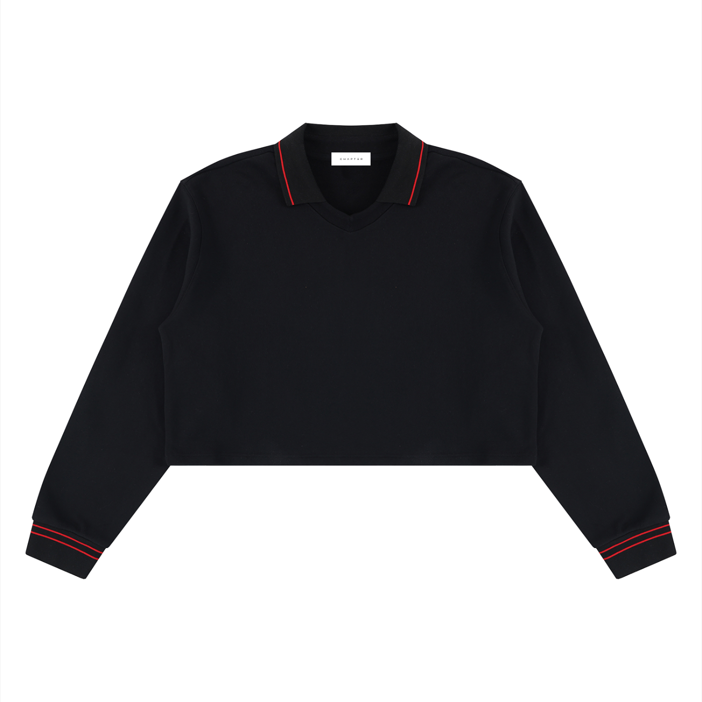 Women’s Crop Collared Sweatshirt