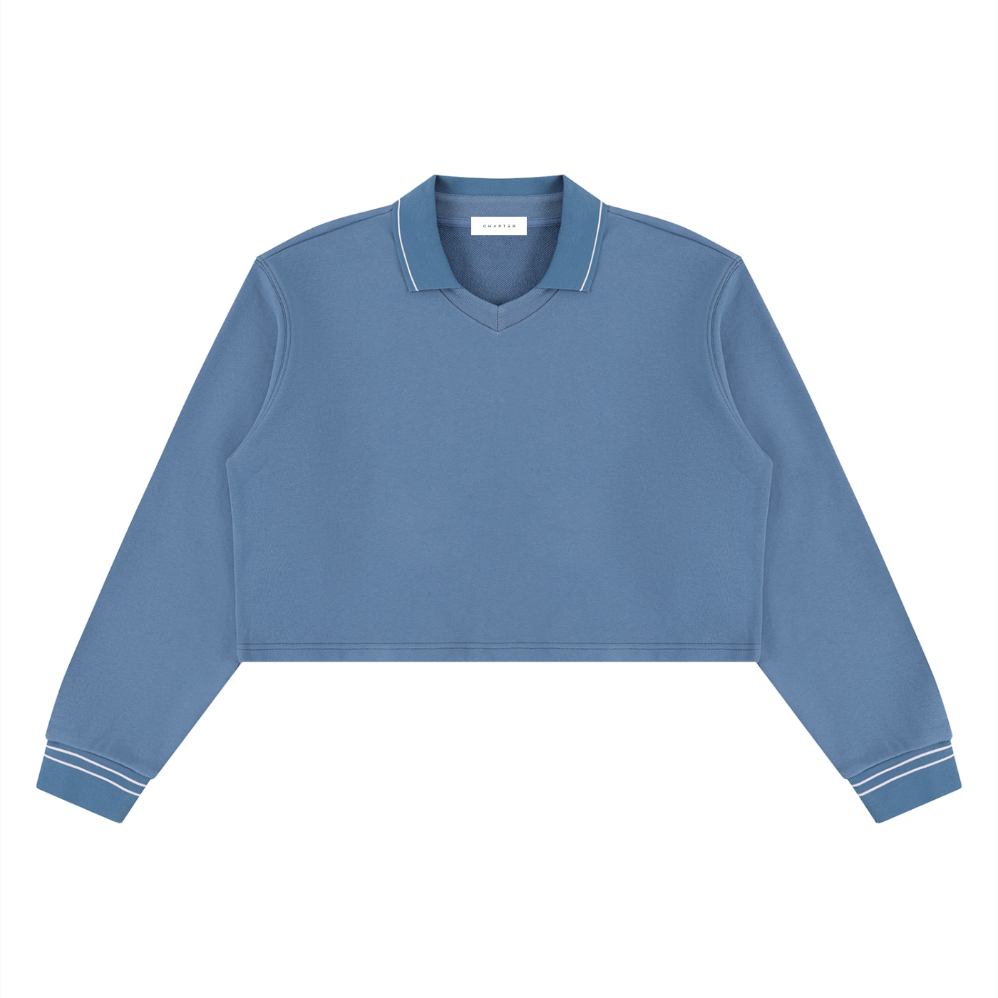Women’s Crop Collared Sweatshirt