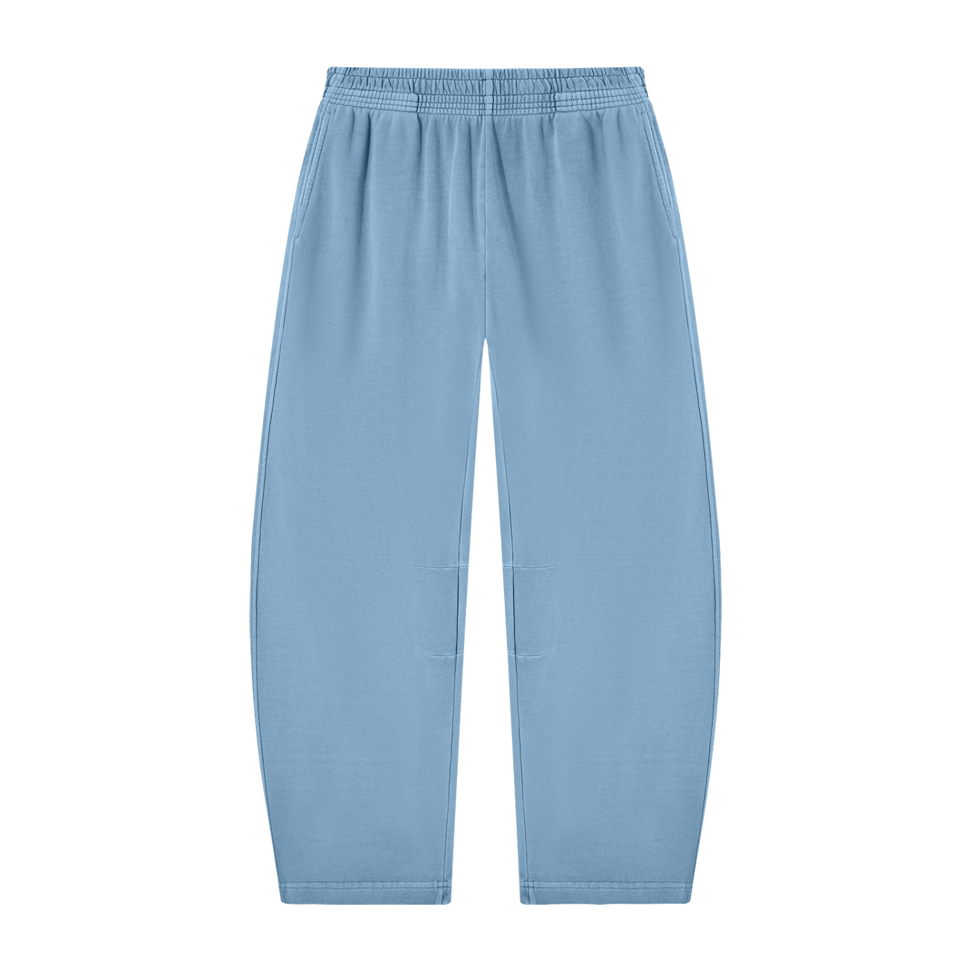 Womens Vintage Washed Barrel Leg Sweatpants