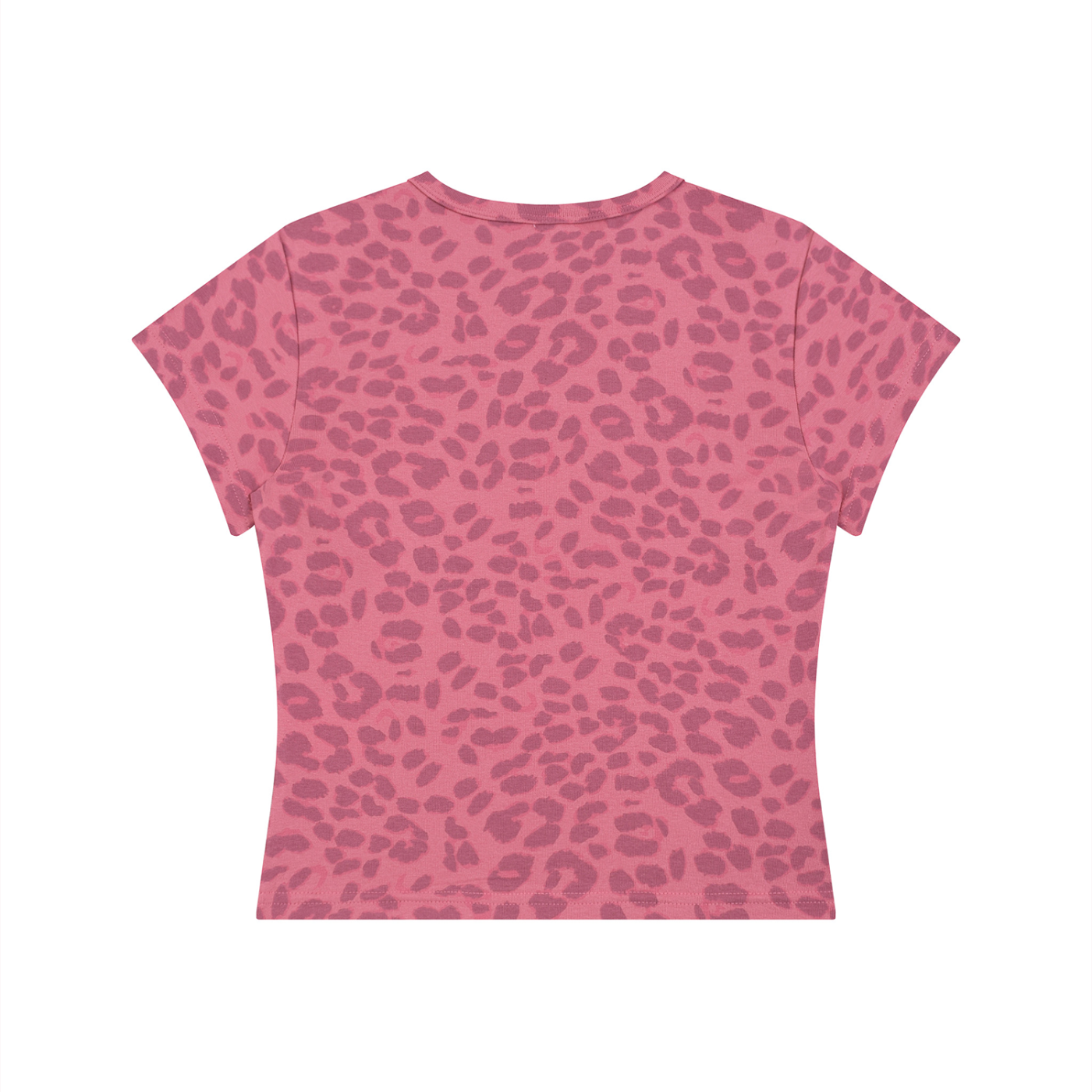 Women’s Leopard Print Crop Tee