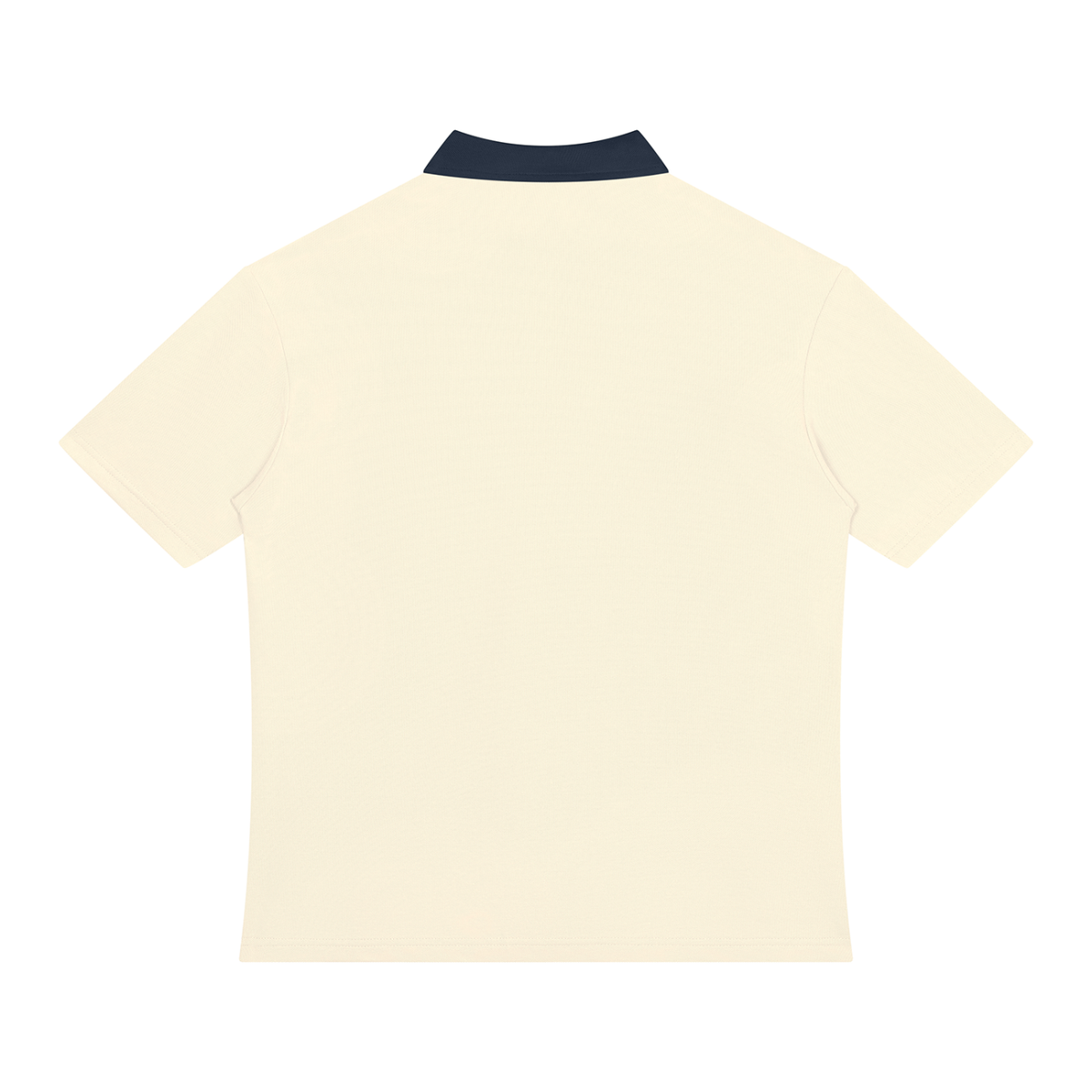 Contrast Quarter-Zip Polo