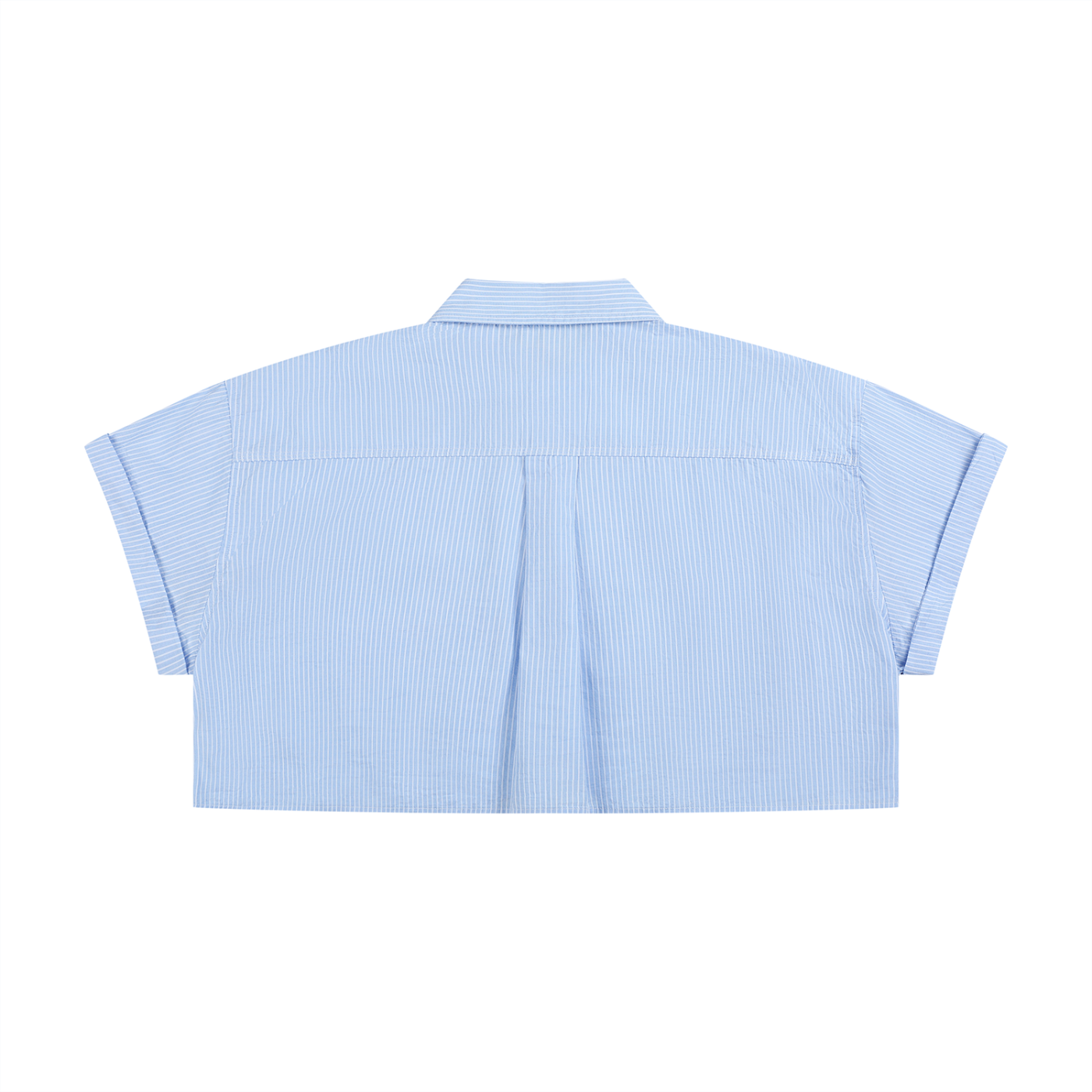 Essential Women’s Striped Cropped Shirt