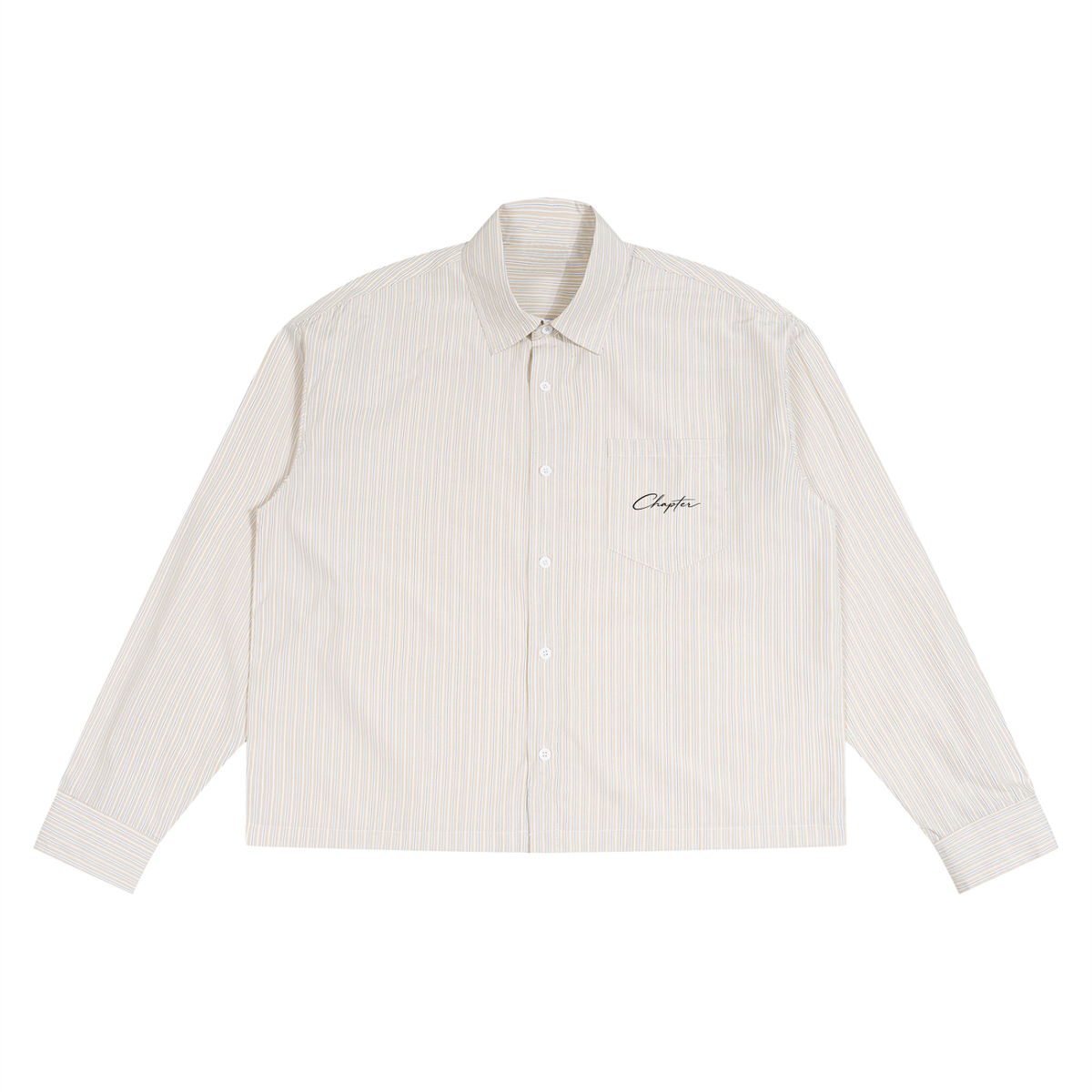 Essential Striped Button down Long Sleeve