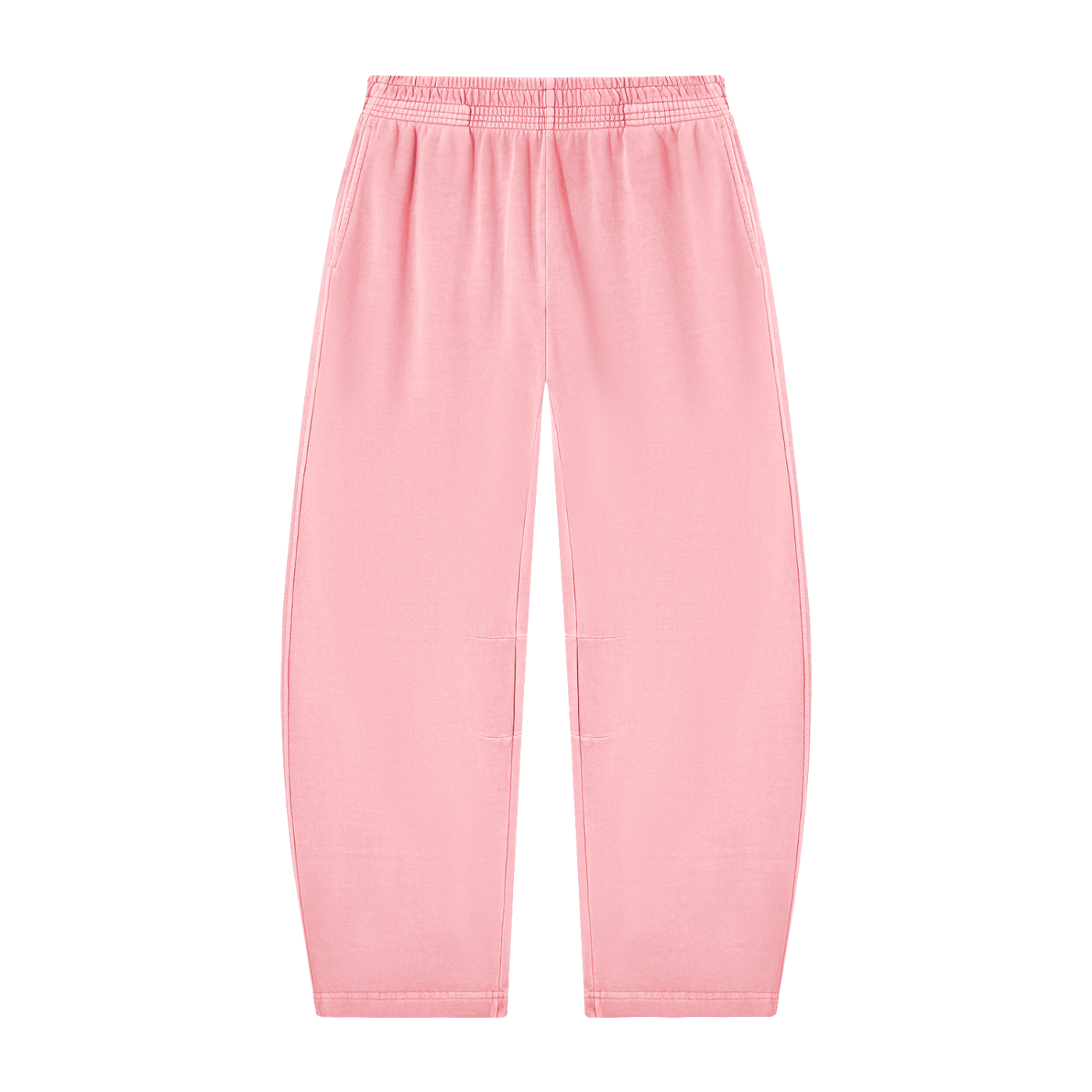 Womens Vintage Washed Barrel Leg Sweatpants