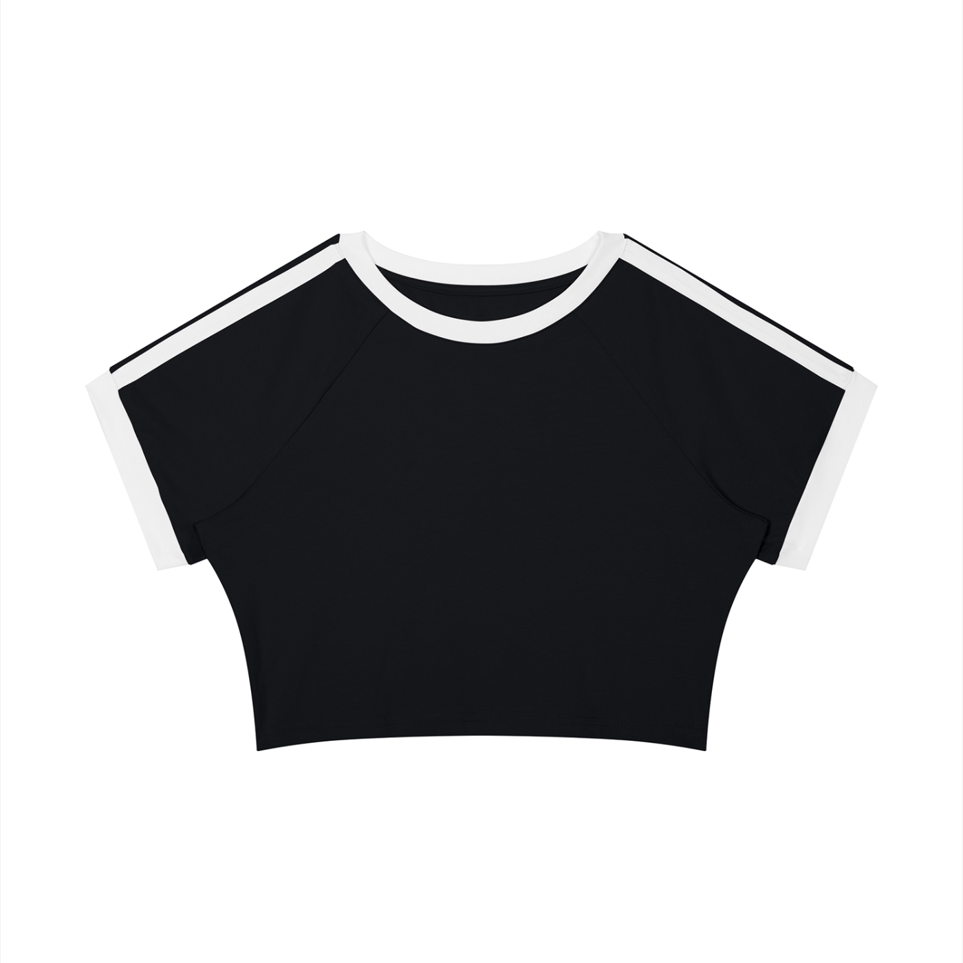 Women’s Essential Raglan Crop Tee