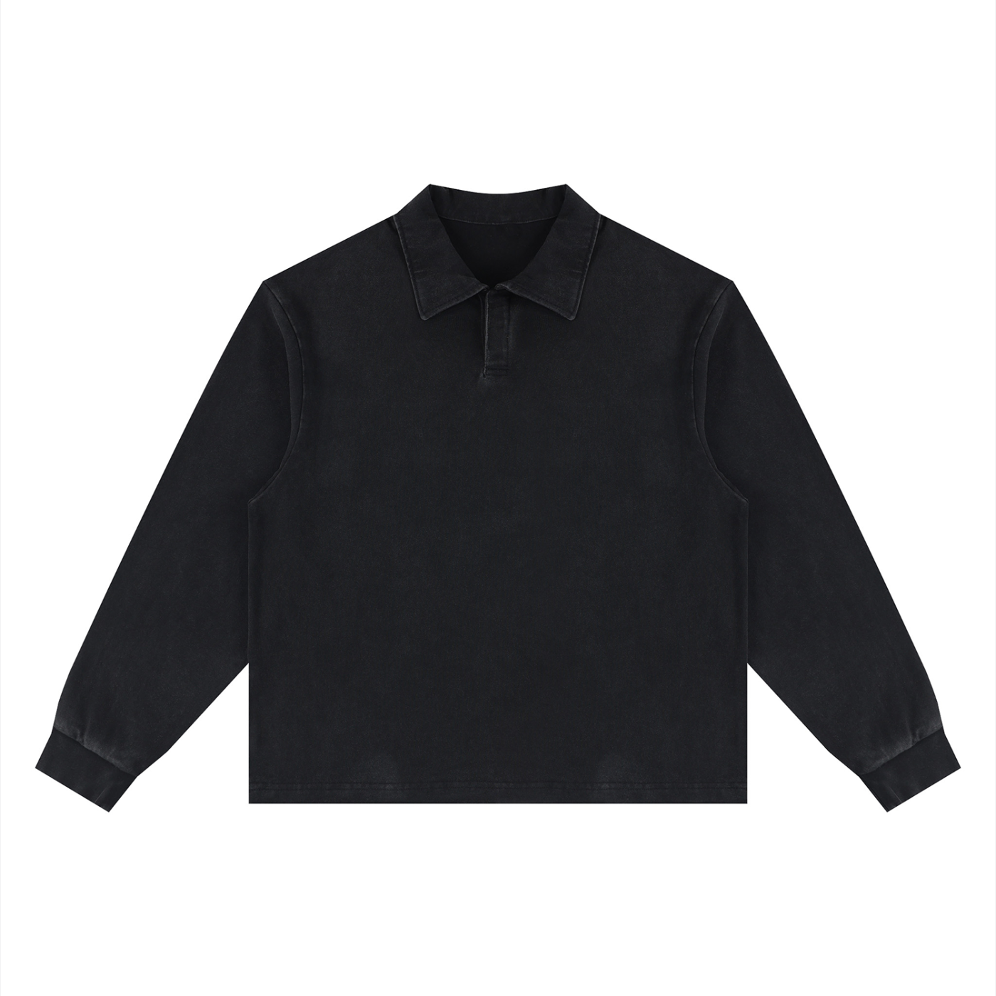 Essential Loose Long Sleeve Polo