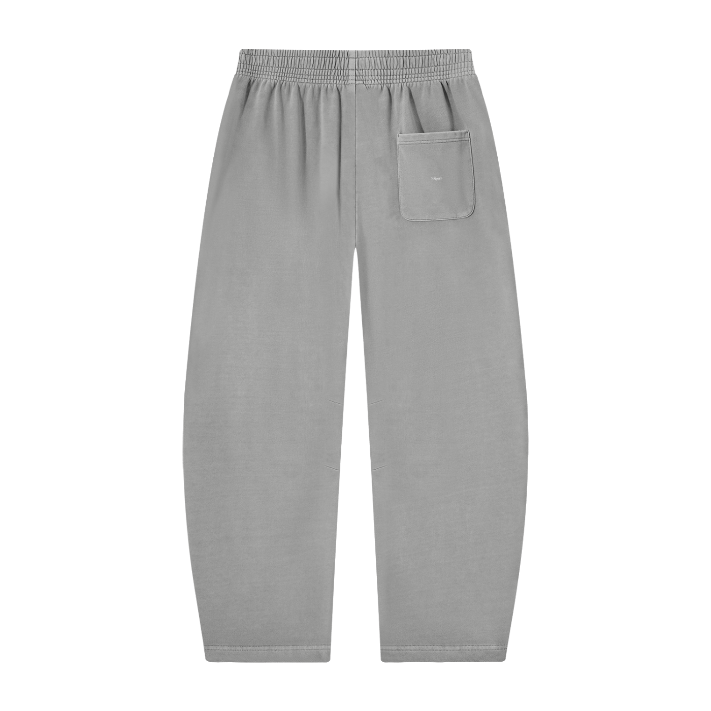 Womens Vintage Washed Barrel Leg Sweatpants