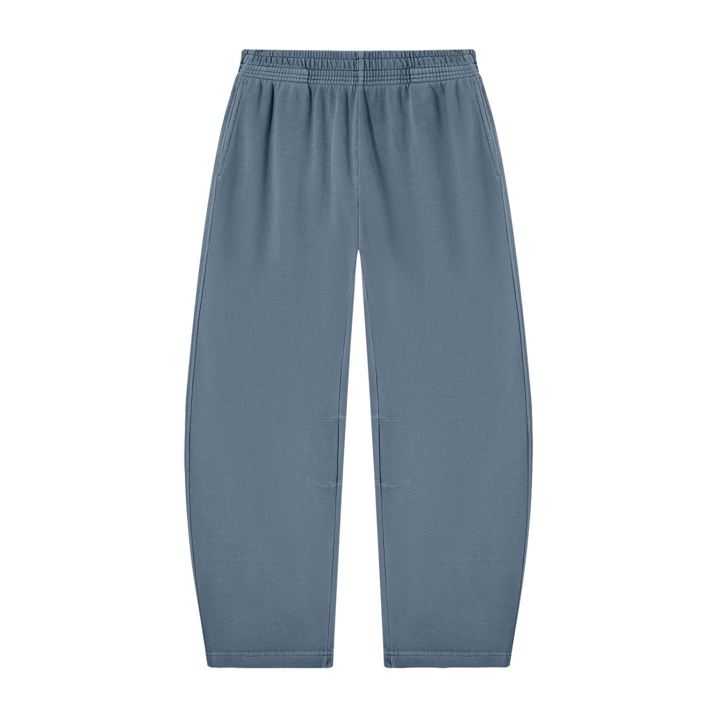 Mens Vintage Washed Barrel Leg Sweatpants
