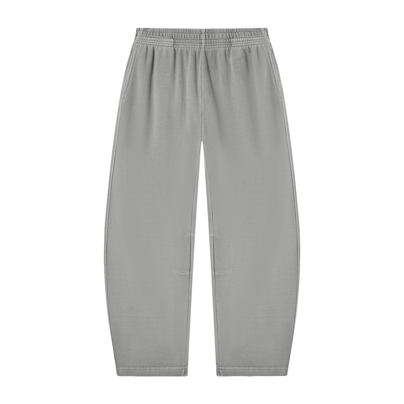 Mens Vintage Washed Barrel Leg Sweatpants