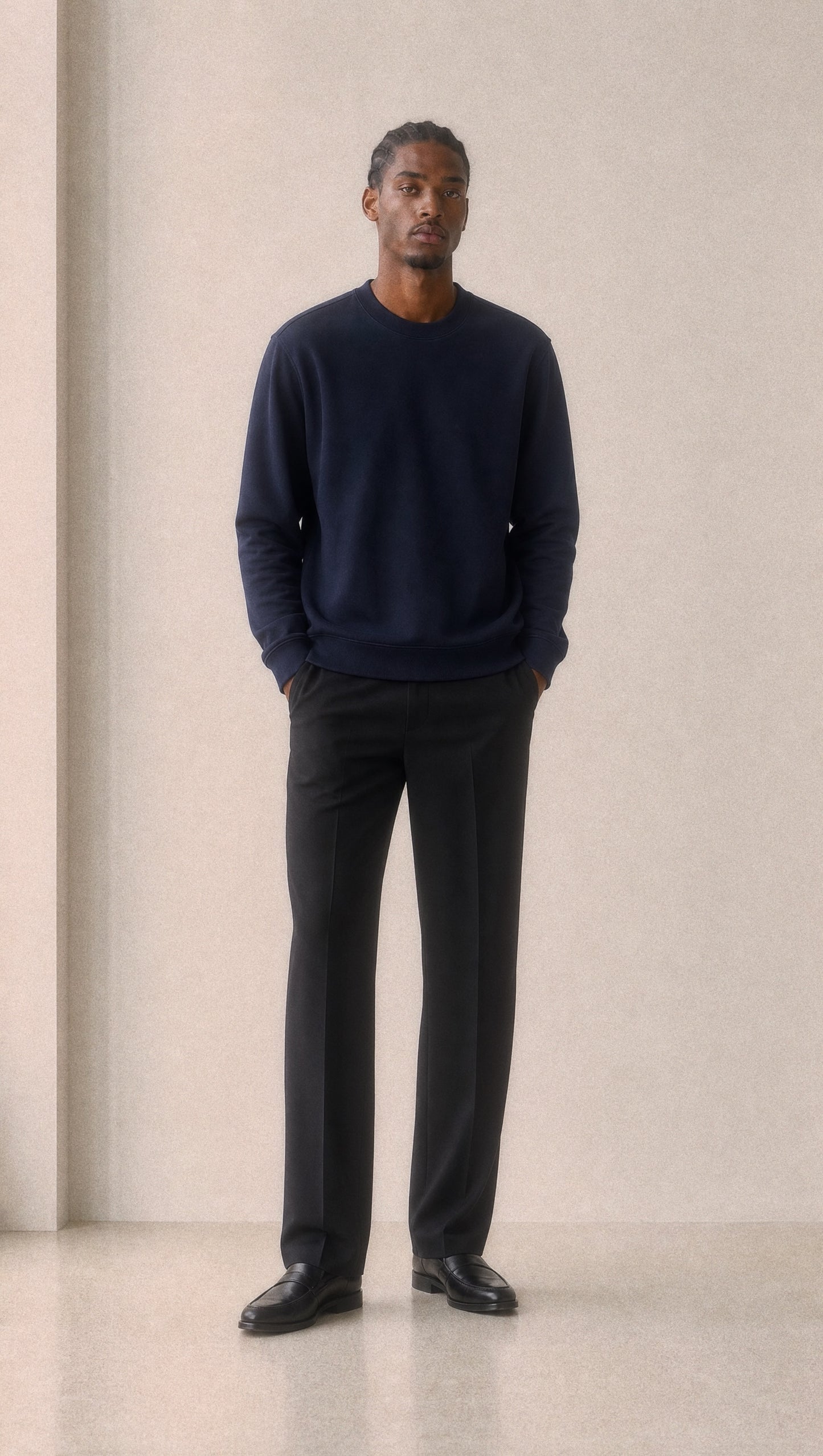 Essential Crewneck Long Sleeve