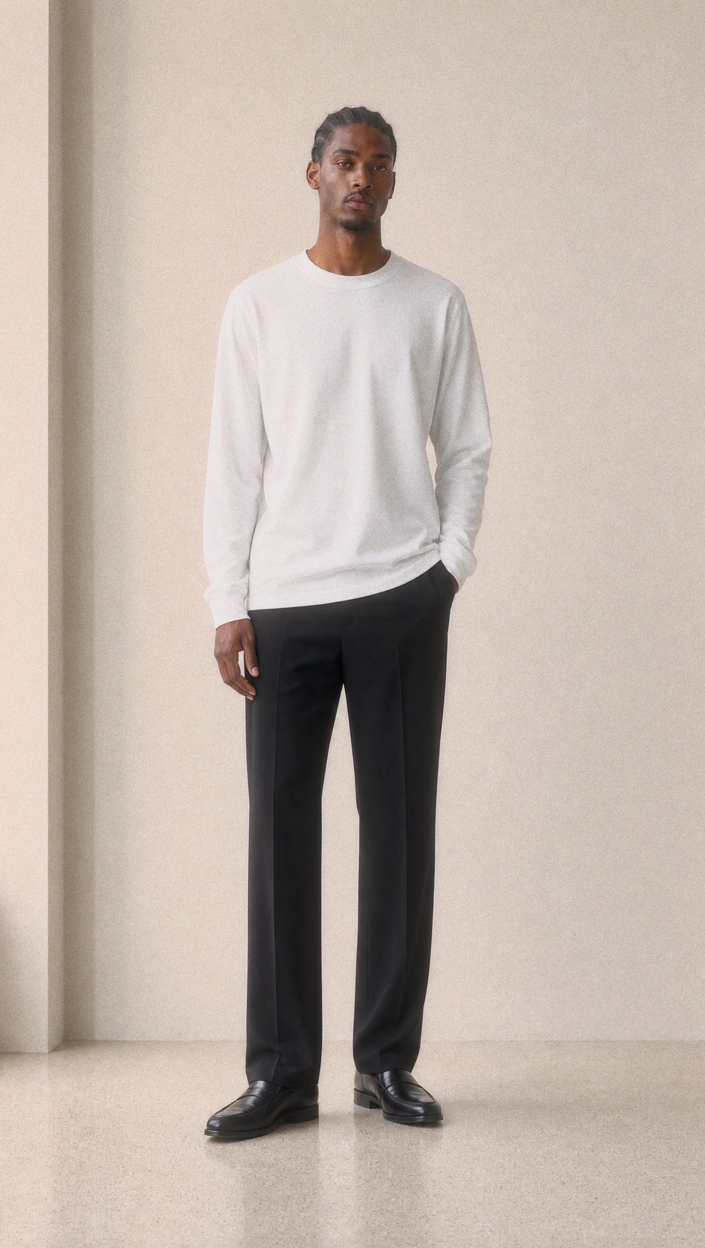 Essential Crewneck Long Sleeve