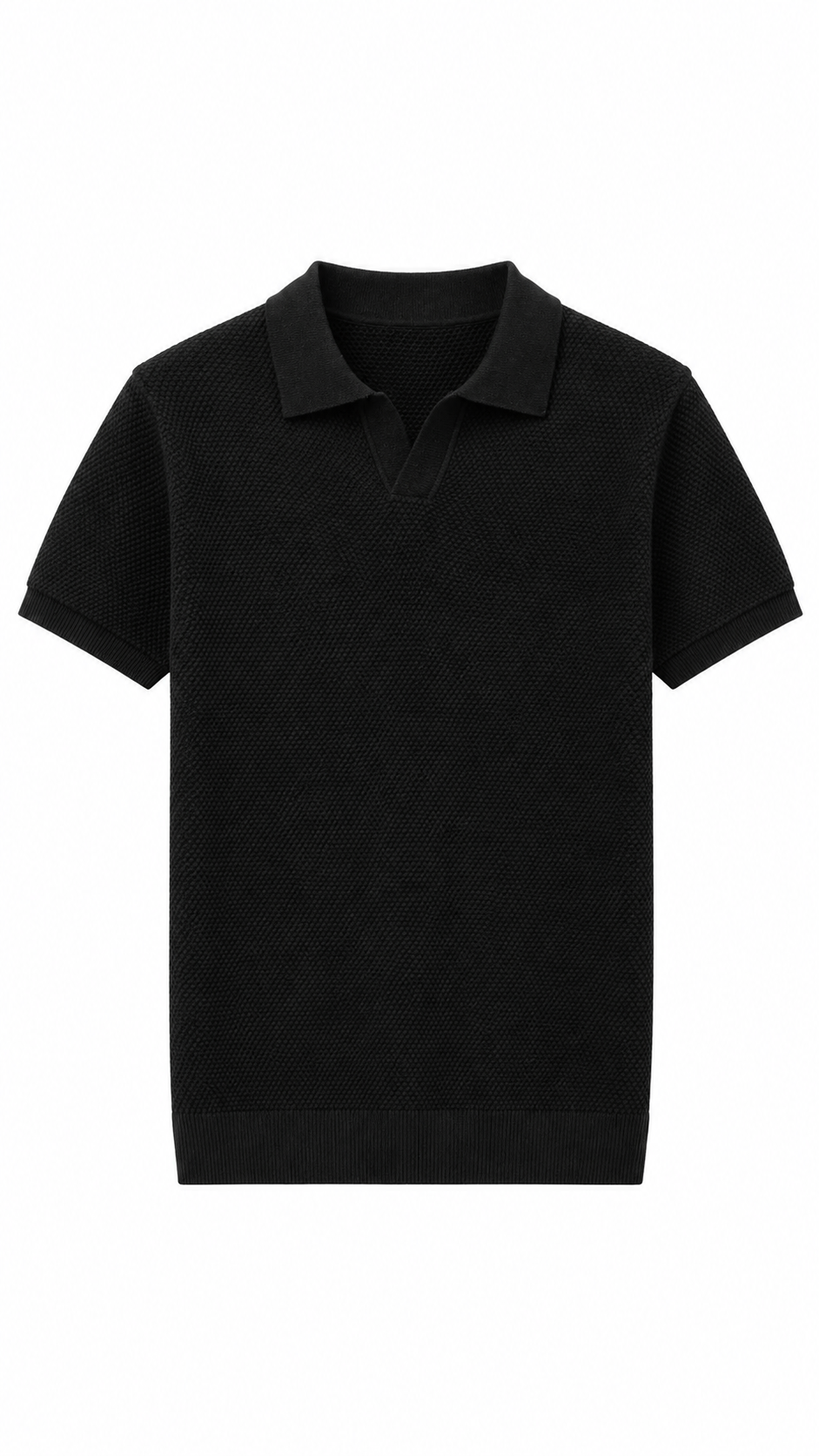 Essential Mens Knitted Polo