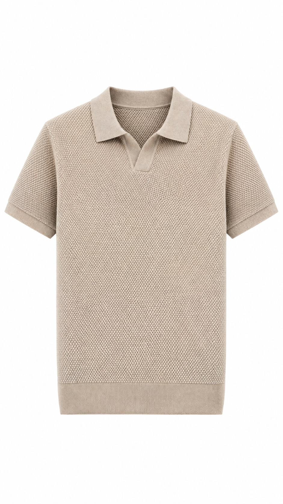 Essential Mens Knitted Polo