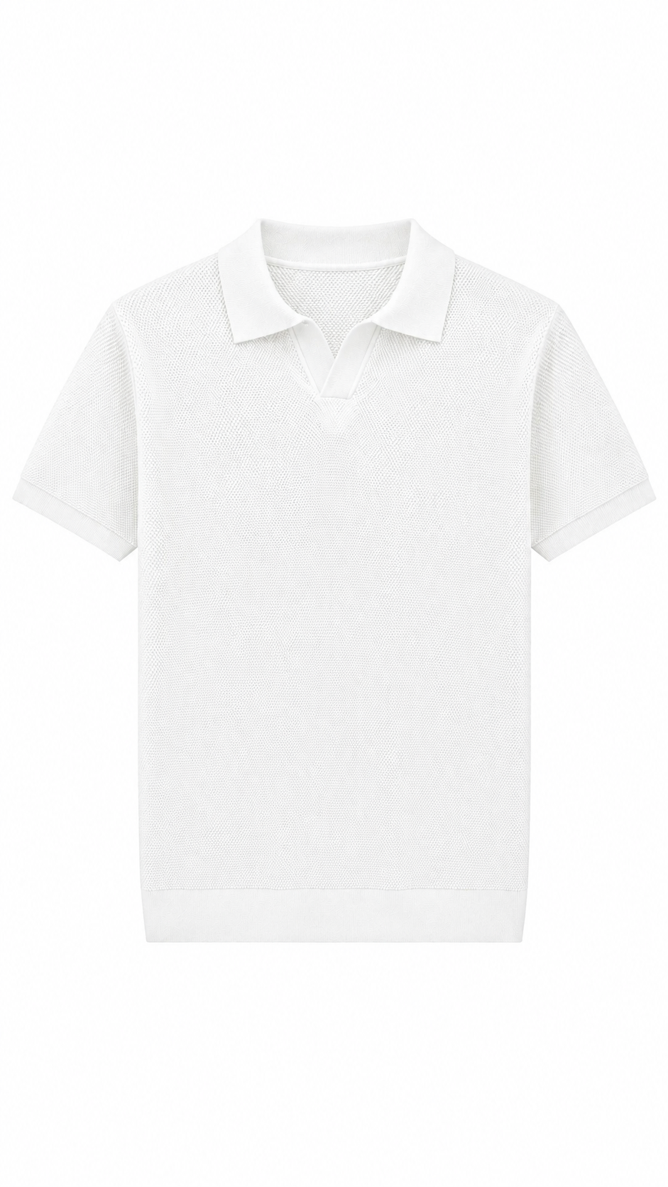 Essential Mens Knitted Polo
