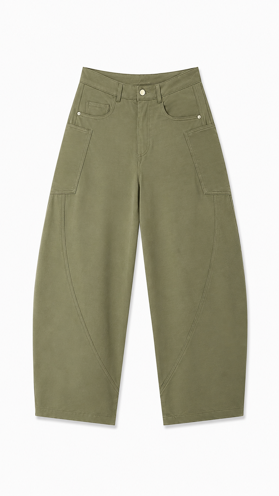 Men's Barrel Leg Pants