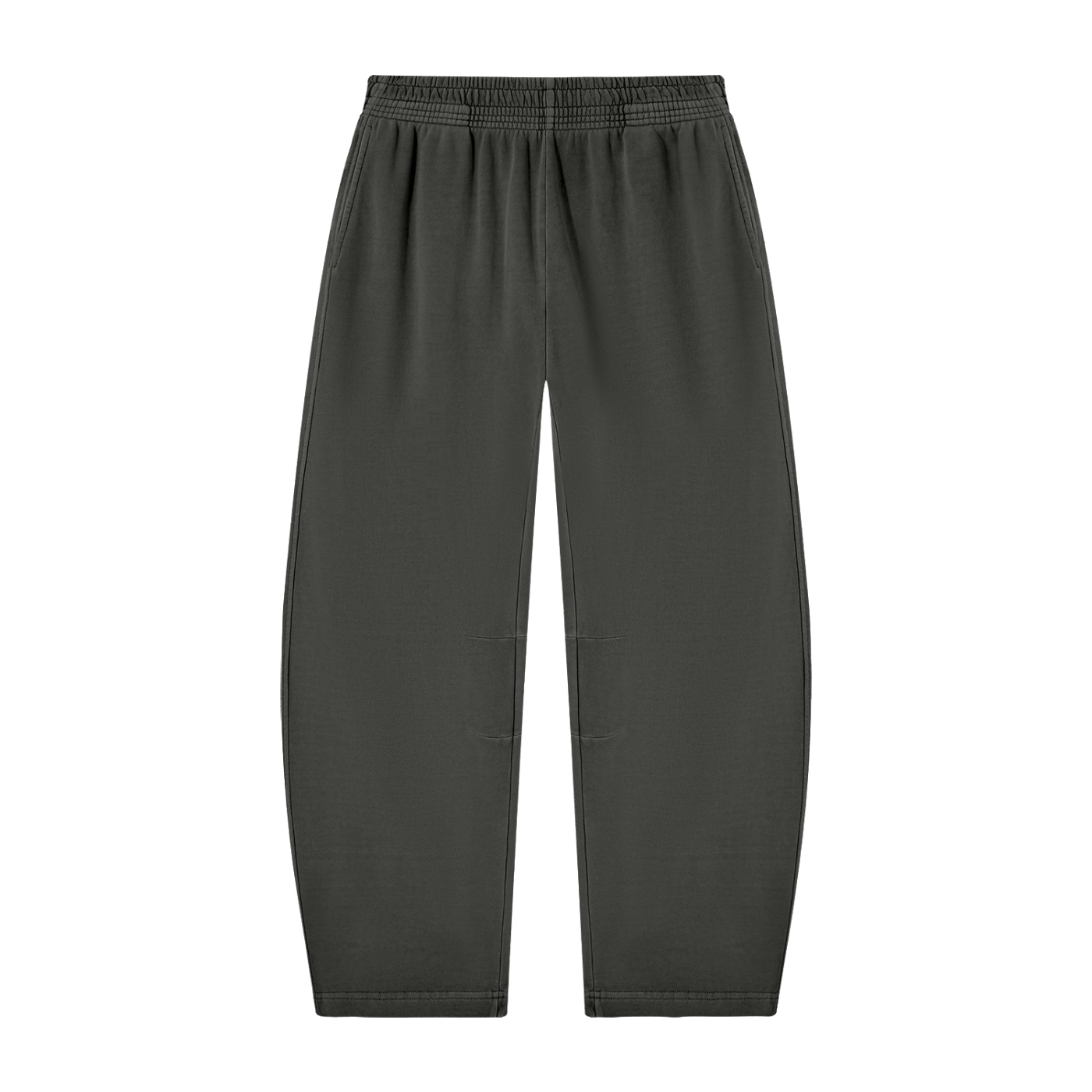 Womens Vintage Washed Barrel Leg Sweatpants