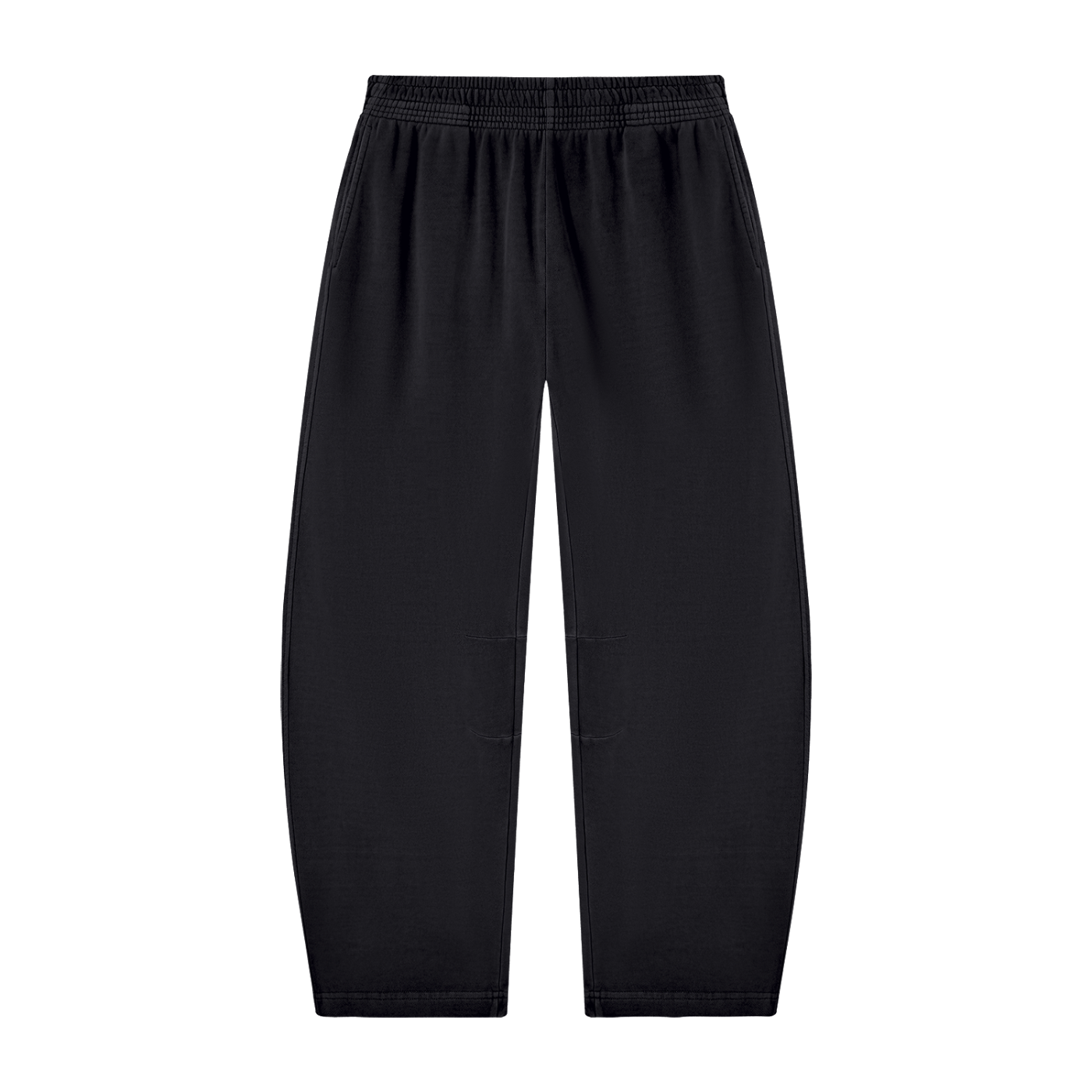 Womens Vintage Washed Barrel Leg Sweatpants