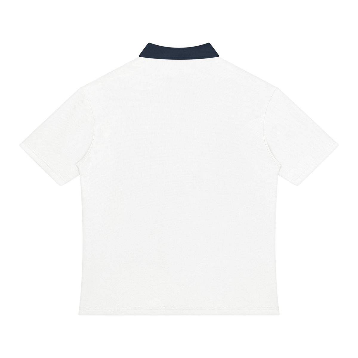 Contrast Quarter-Zip Polo