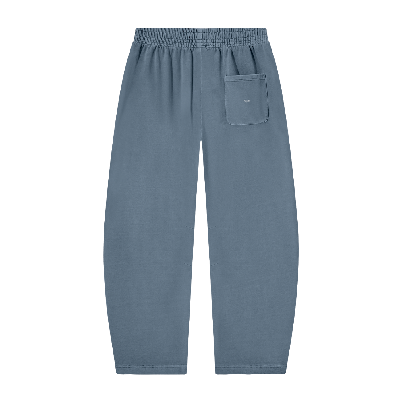 Womens Vintage Washed Barrel Leg Sweatpants