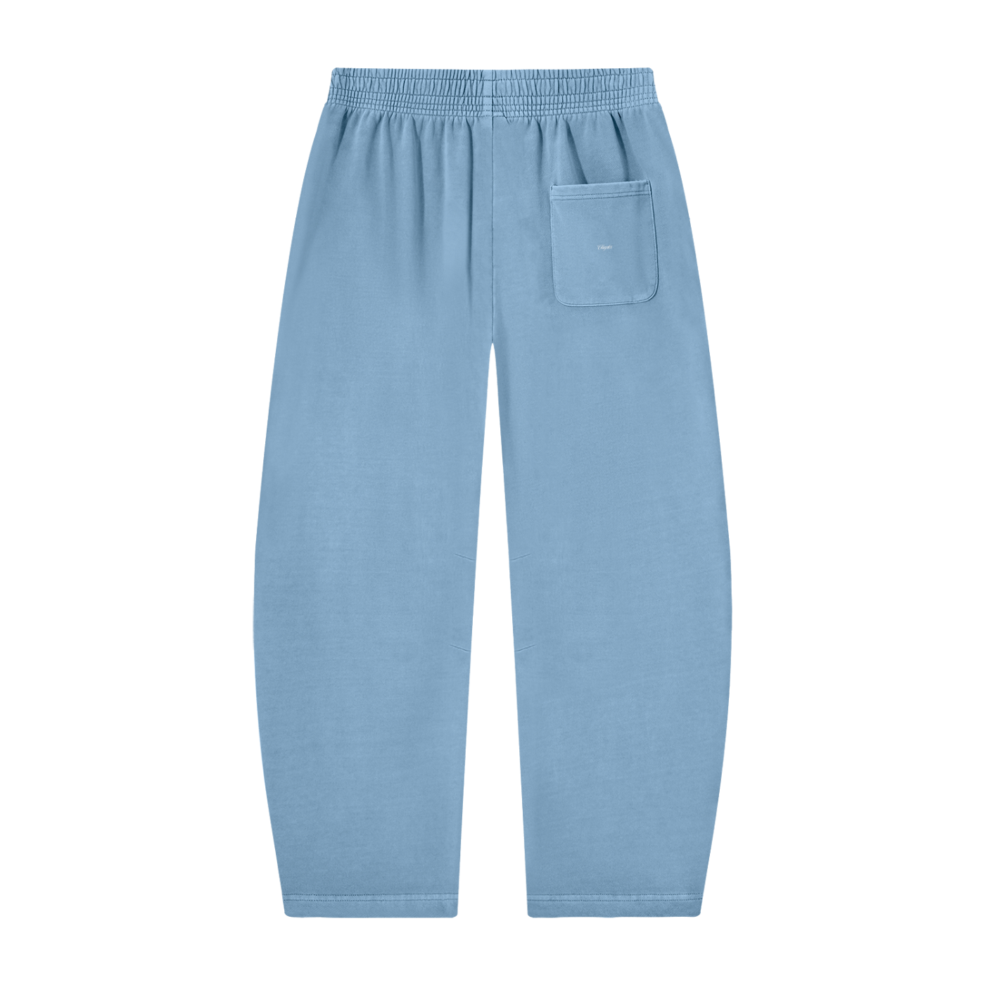 Womens Vintage Washed Barrel Leg Sweatpants