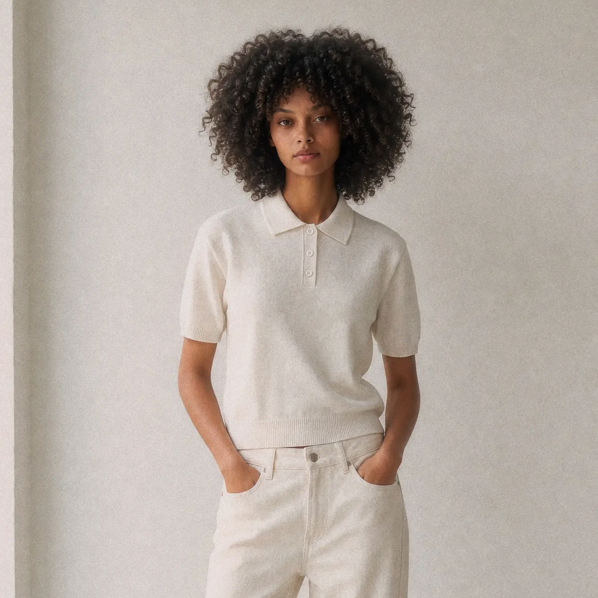 Essential Women’s Knit Polo