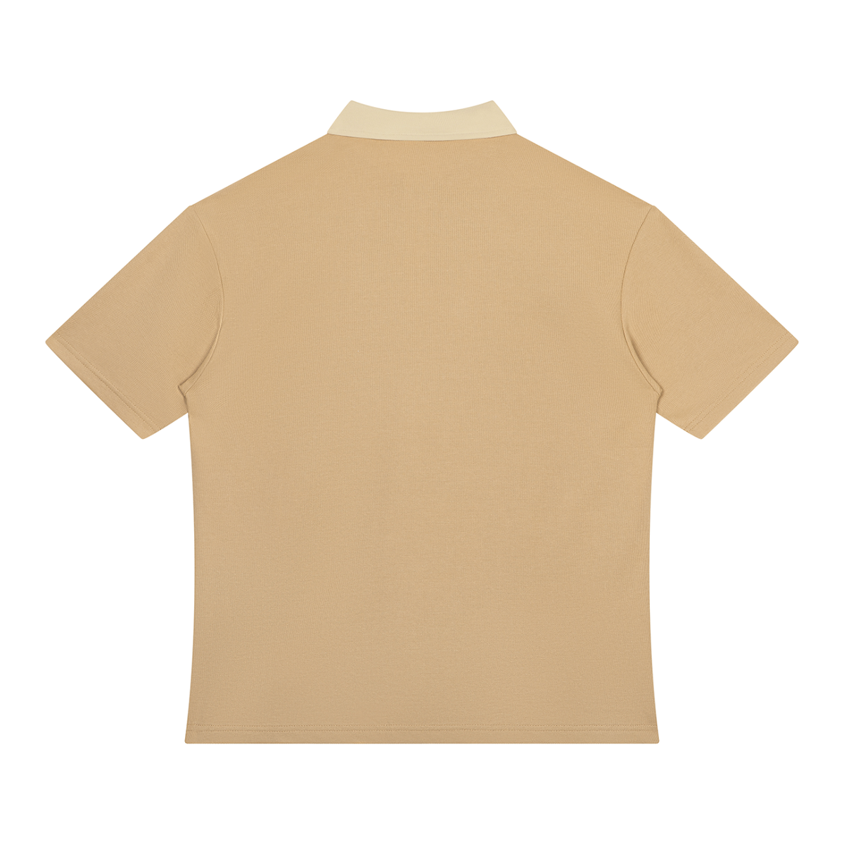 Contrast Quarter-Zip Polo