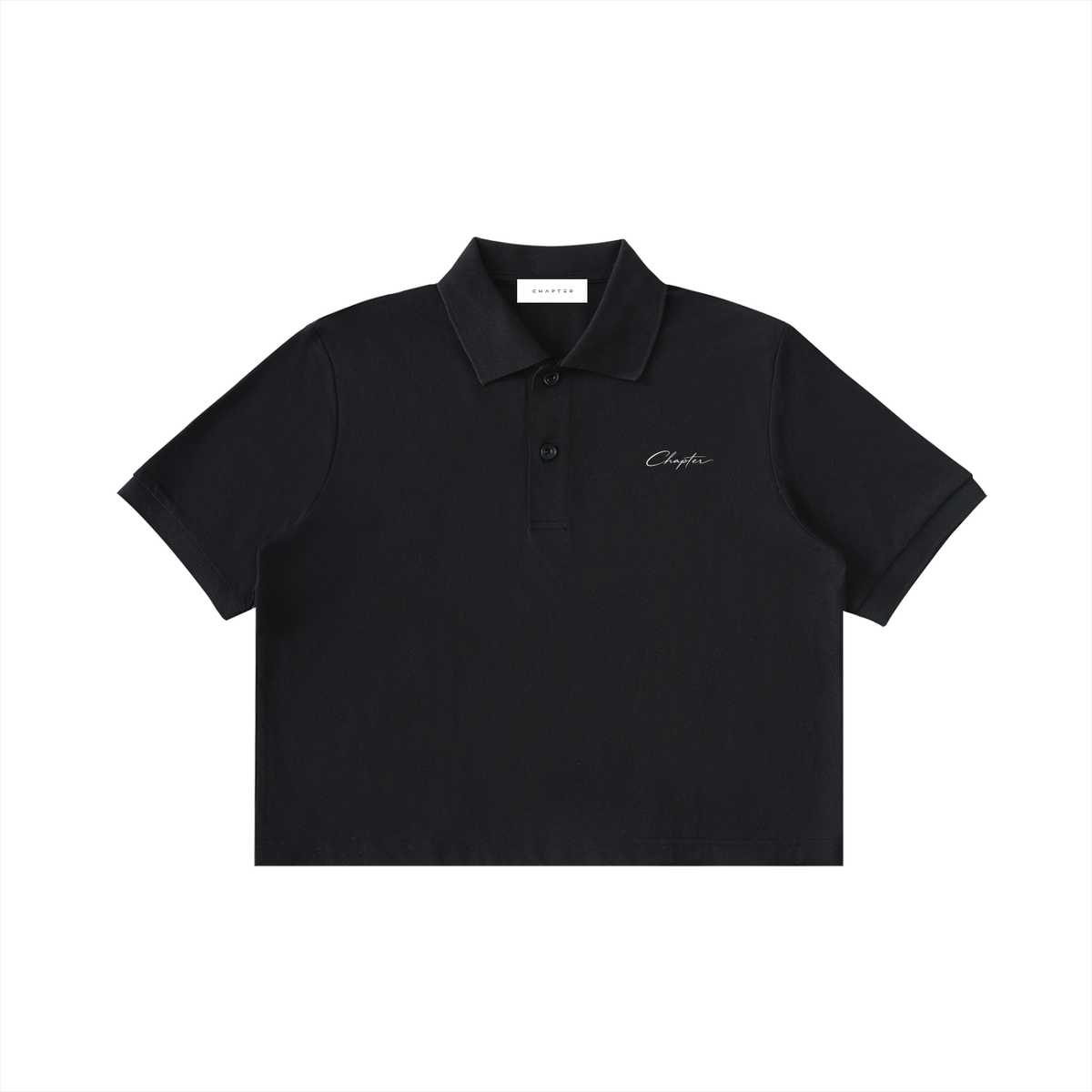 Essential Fitted Womens Cropped Polo