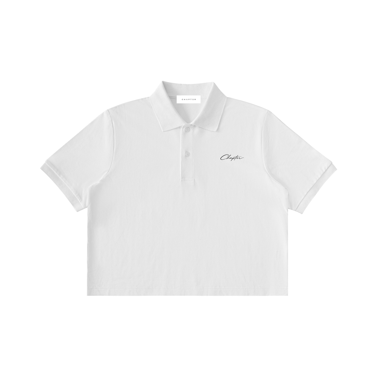 Essential Fitted Womens Cropped Polo