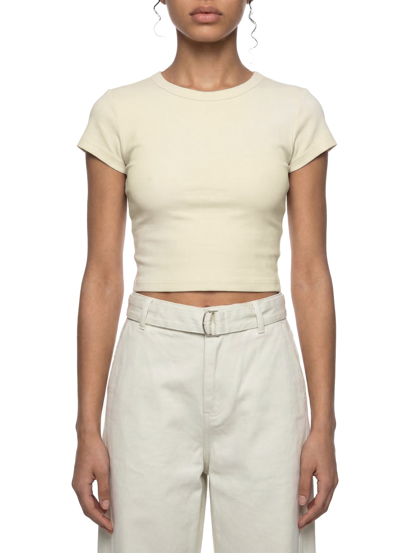Essential Women's Cropped Blank tee