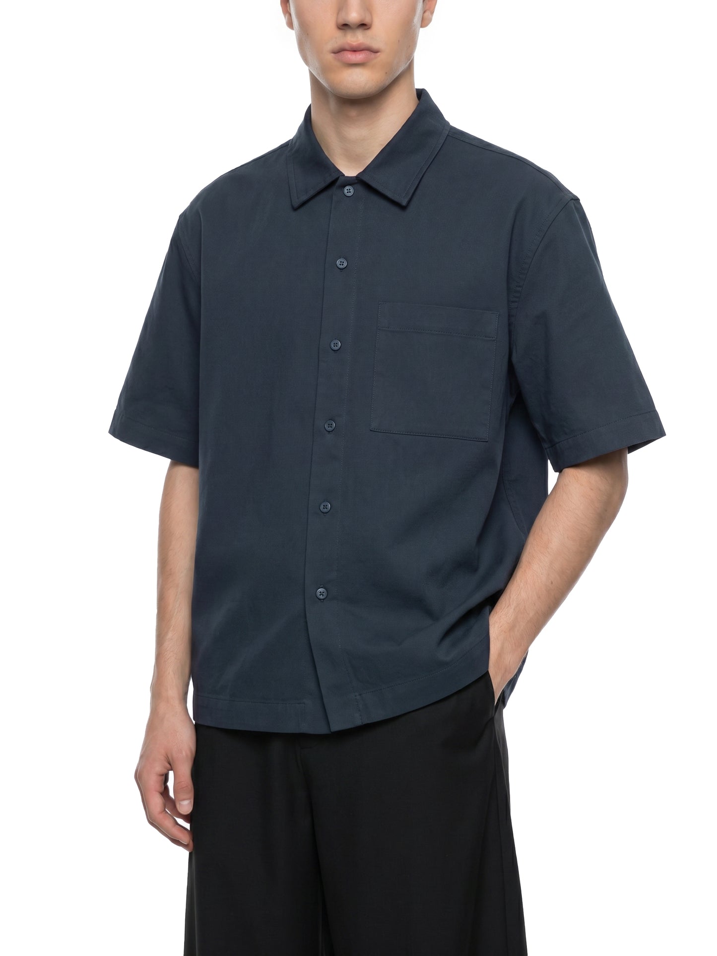 Woven Button Down