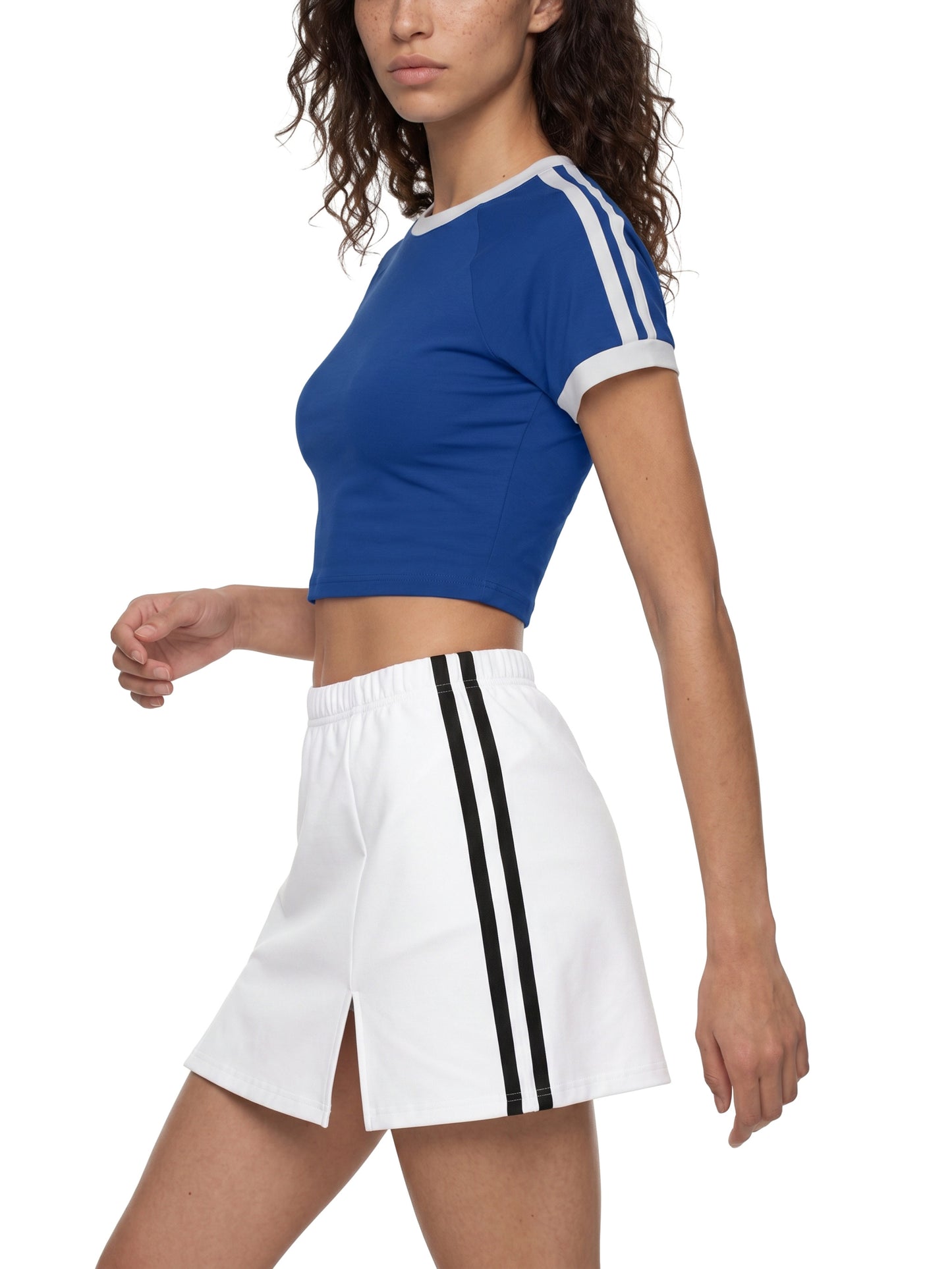 Women’s Essential Raglan Crop Tee