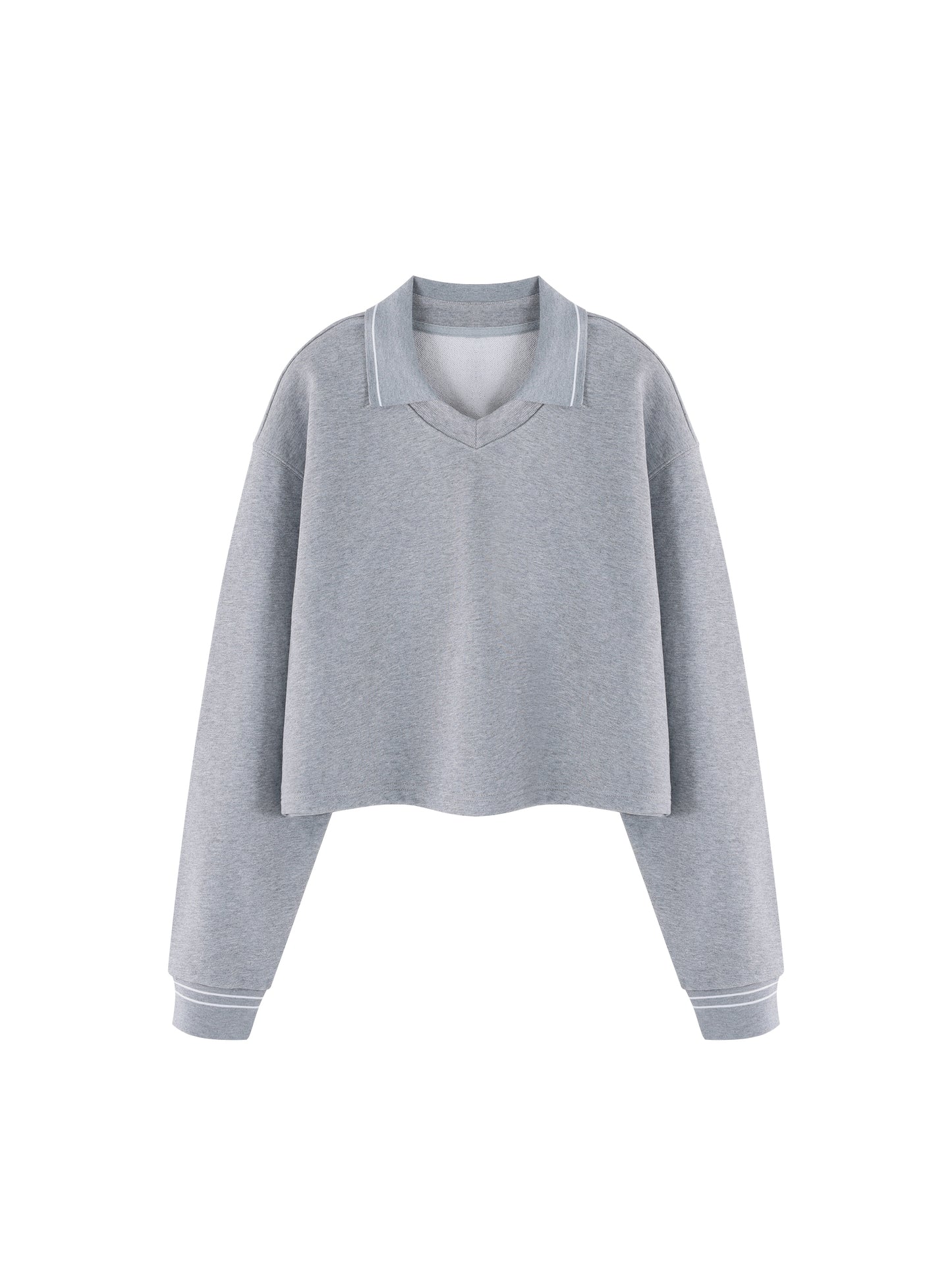 Women’s Crop Collared Sweatshirt