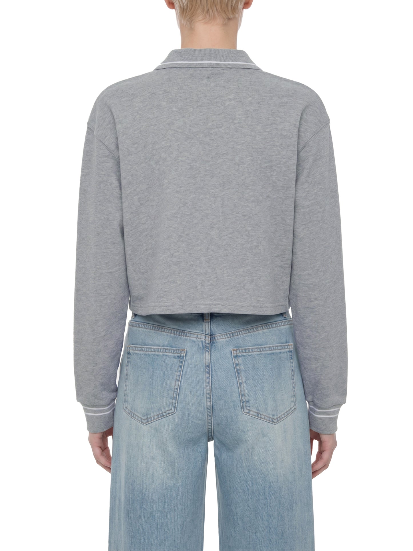 Women’s Crop Collared Sweatshirt