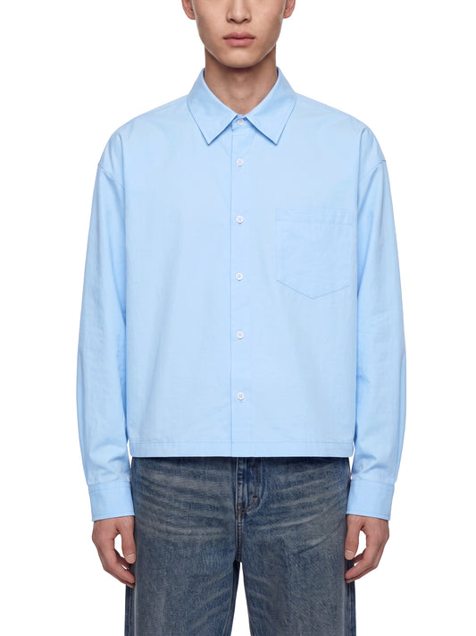 Essential Boxy Long Sleeve Shirt