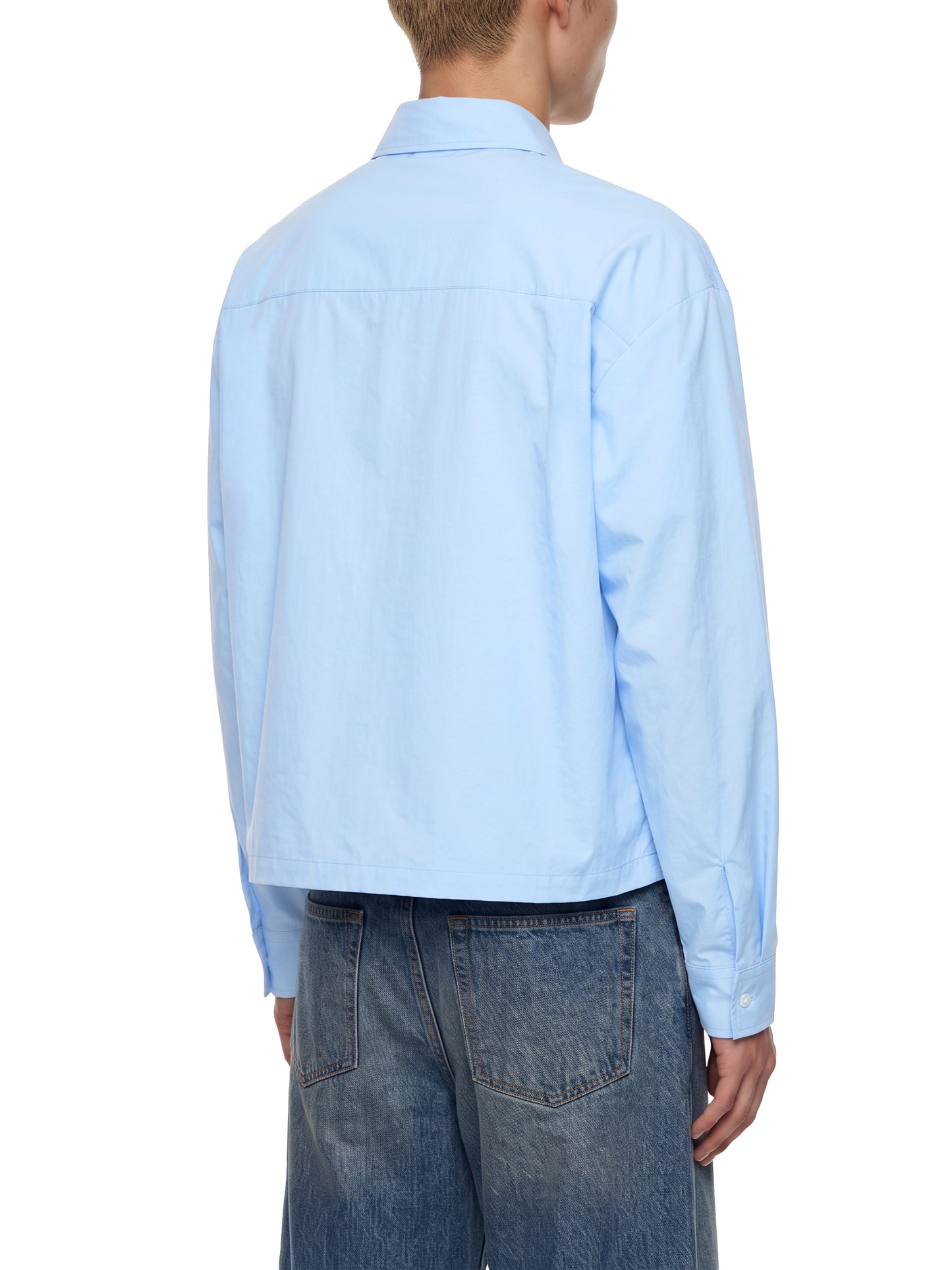 Essential Boxy Long Sleeve Shirt