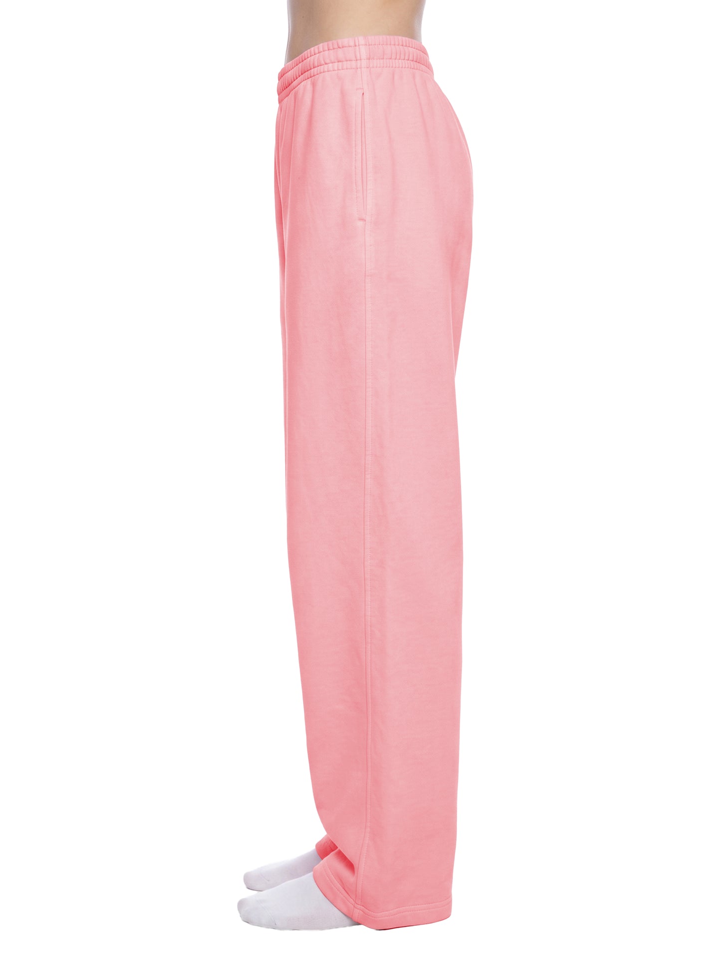Womens Vintage Washed Barrel Leg Sweatpants