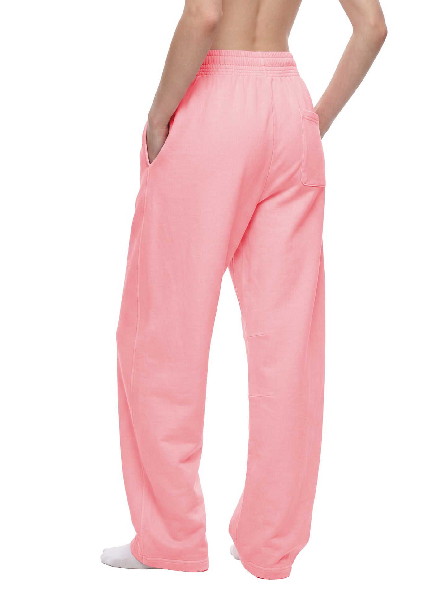 Womens Vintage Washed Barrel Leg Sweatpants