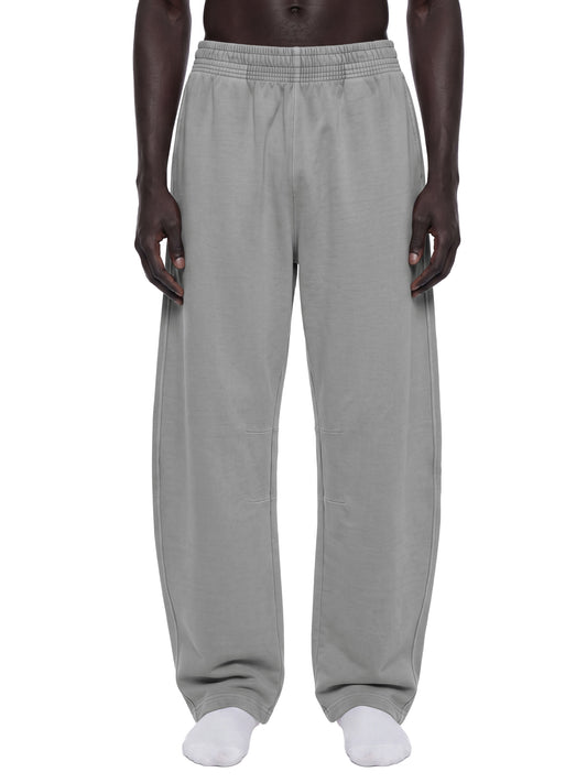 Mens Vintage Washed Barrel Leg Sweatpants