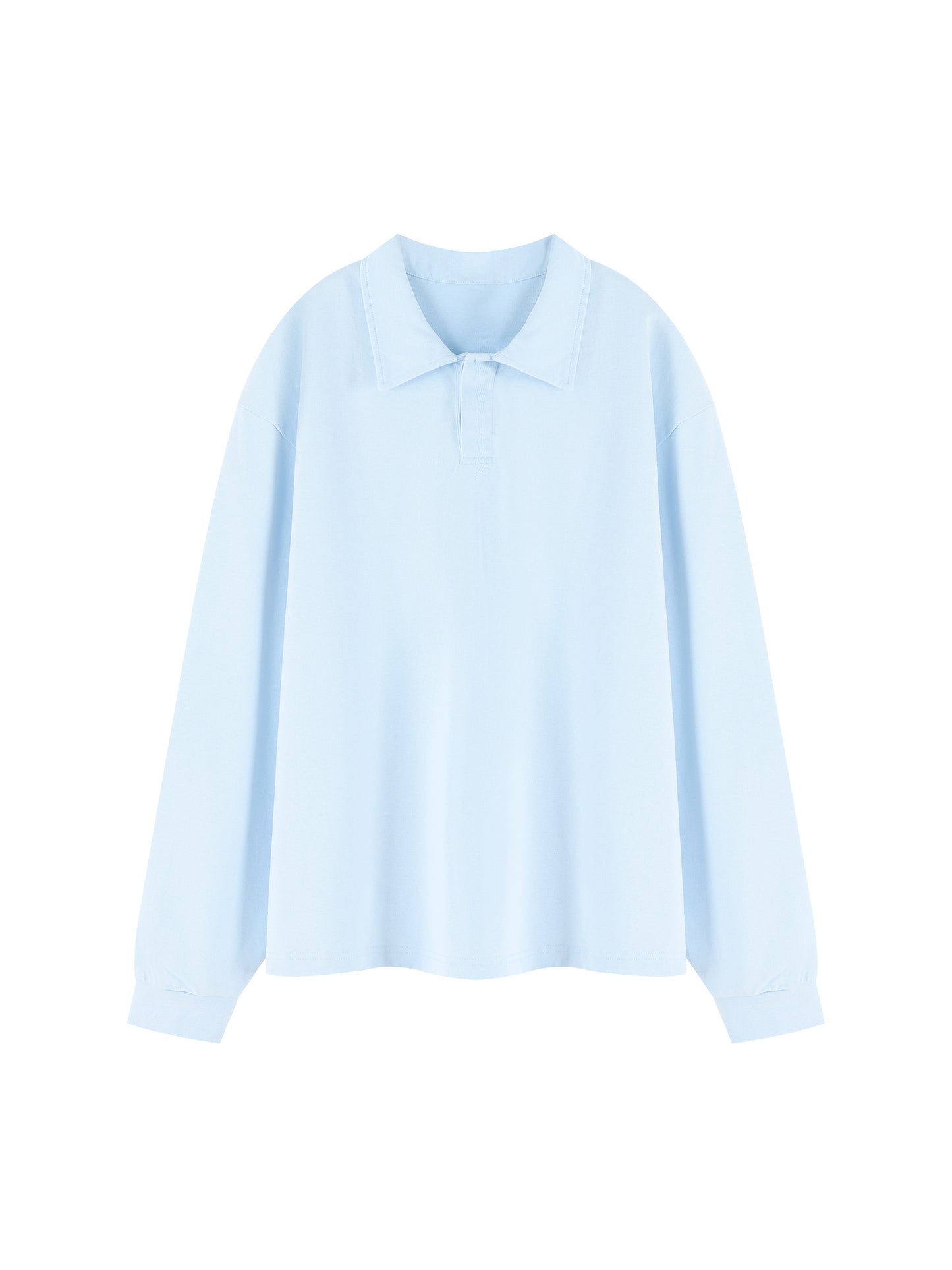 Essential Loose Long Sleeve Polo