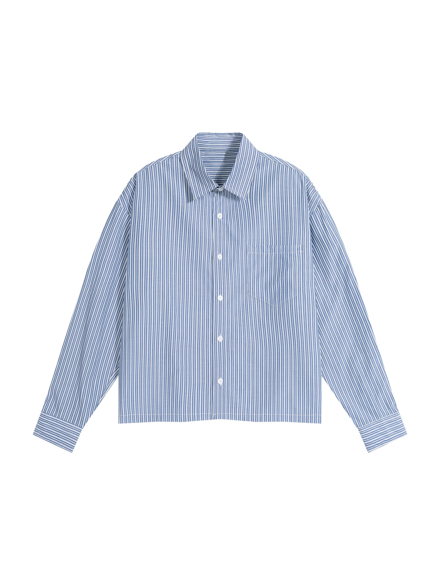 Essential Striped Button down Long Sleeve