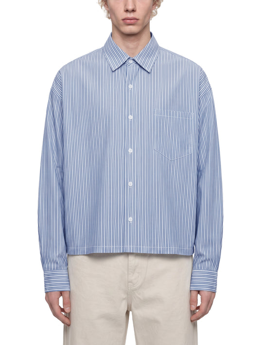 Essential Striped Button down Long Sleeve