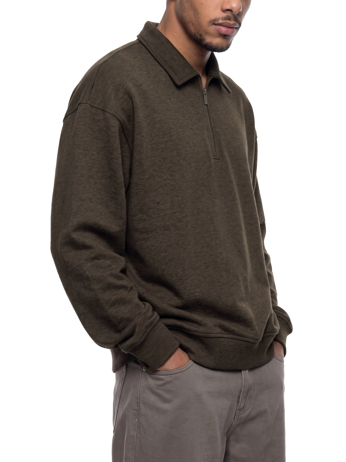 Essential Quarter-Zip Sweatshirt